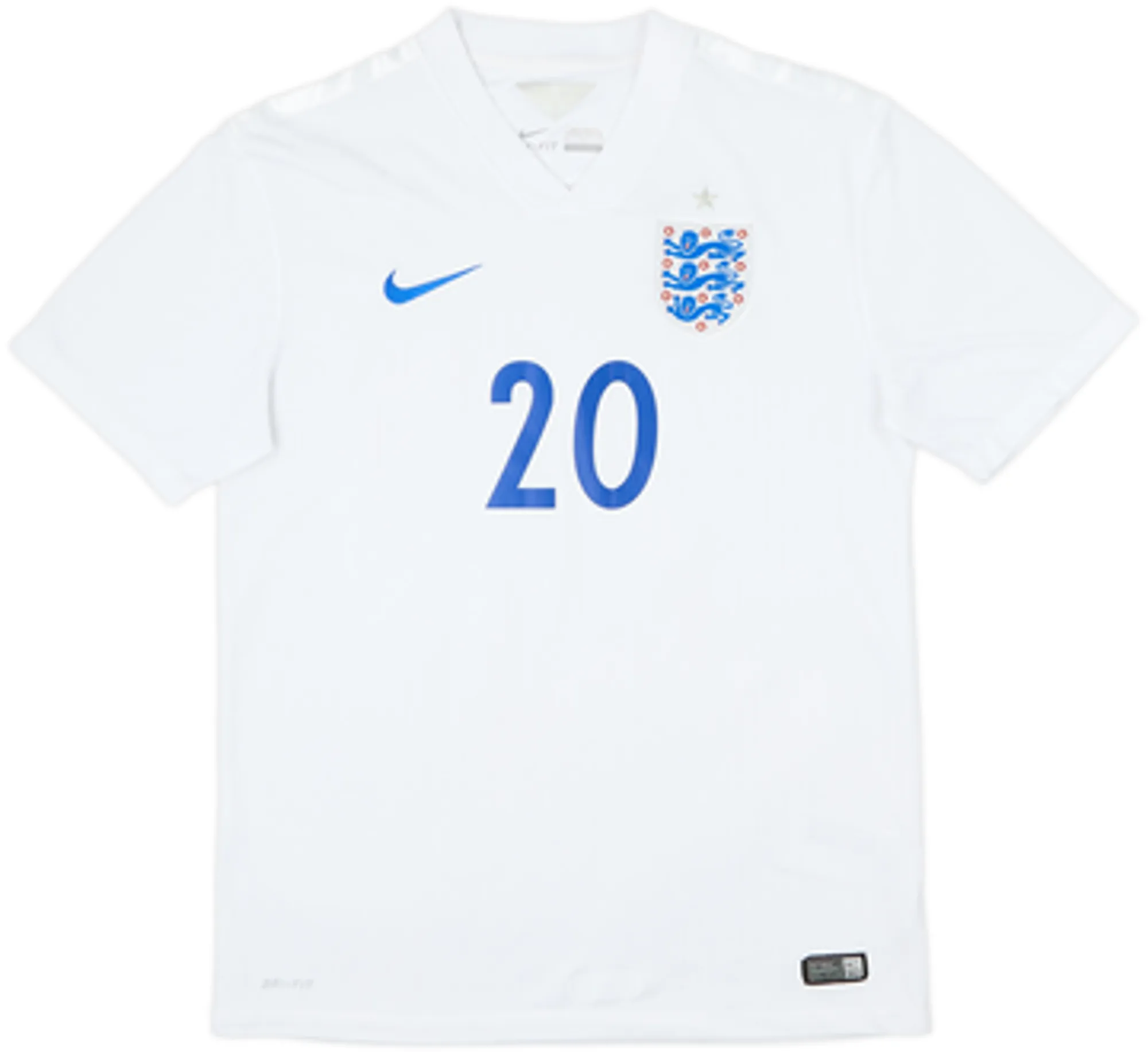 2014-15 England Home Shirt Alli #20 - 8/10 - (M)