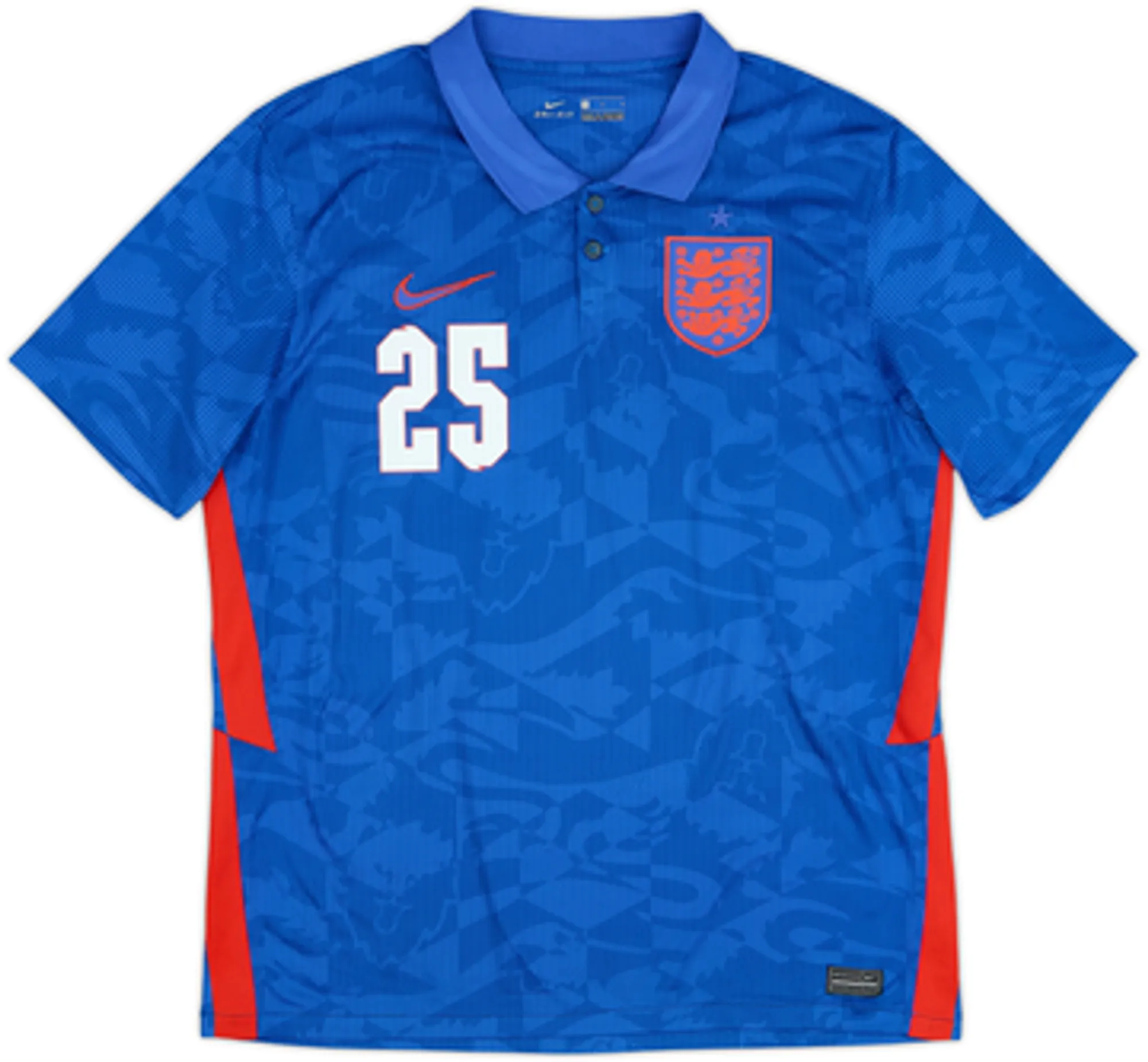 2020-21 England Away Shirt Saka #25 - 6/10 - (L)