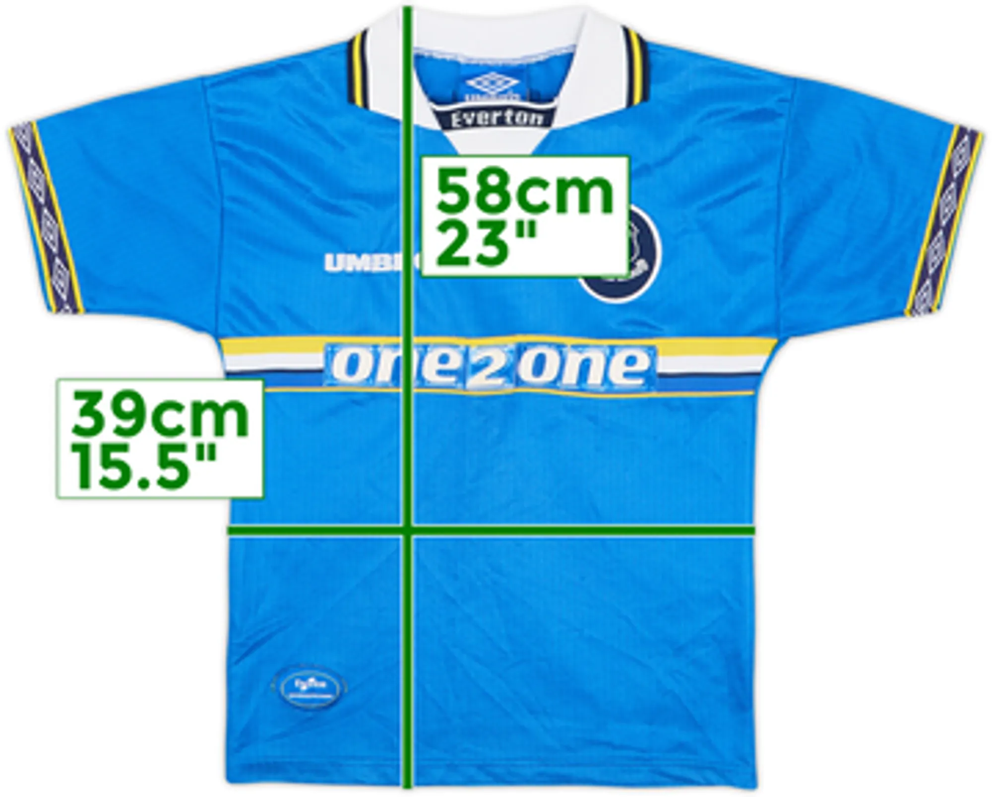 1997-99 Everton Home Shirt - 6/10 - (M.Boys)