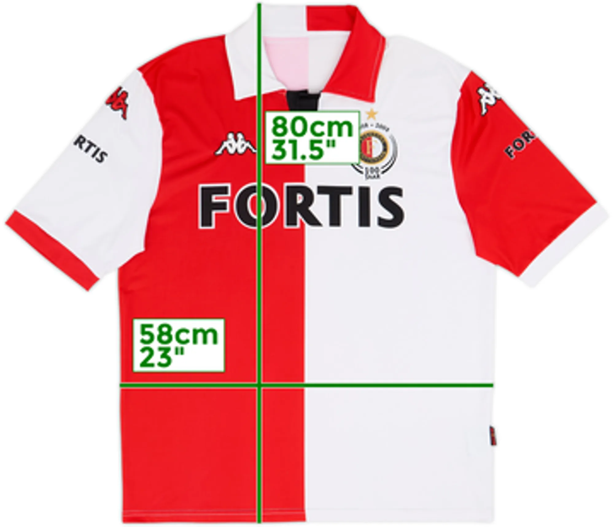 2008-09 Feyenoord Home Shirt - 9/10 - (4XL)