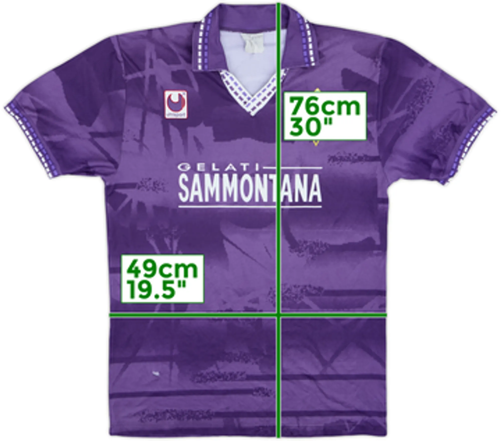 1994-95 Fiorentina Basic Home Shirt - 5/10 - (M)