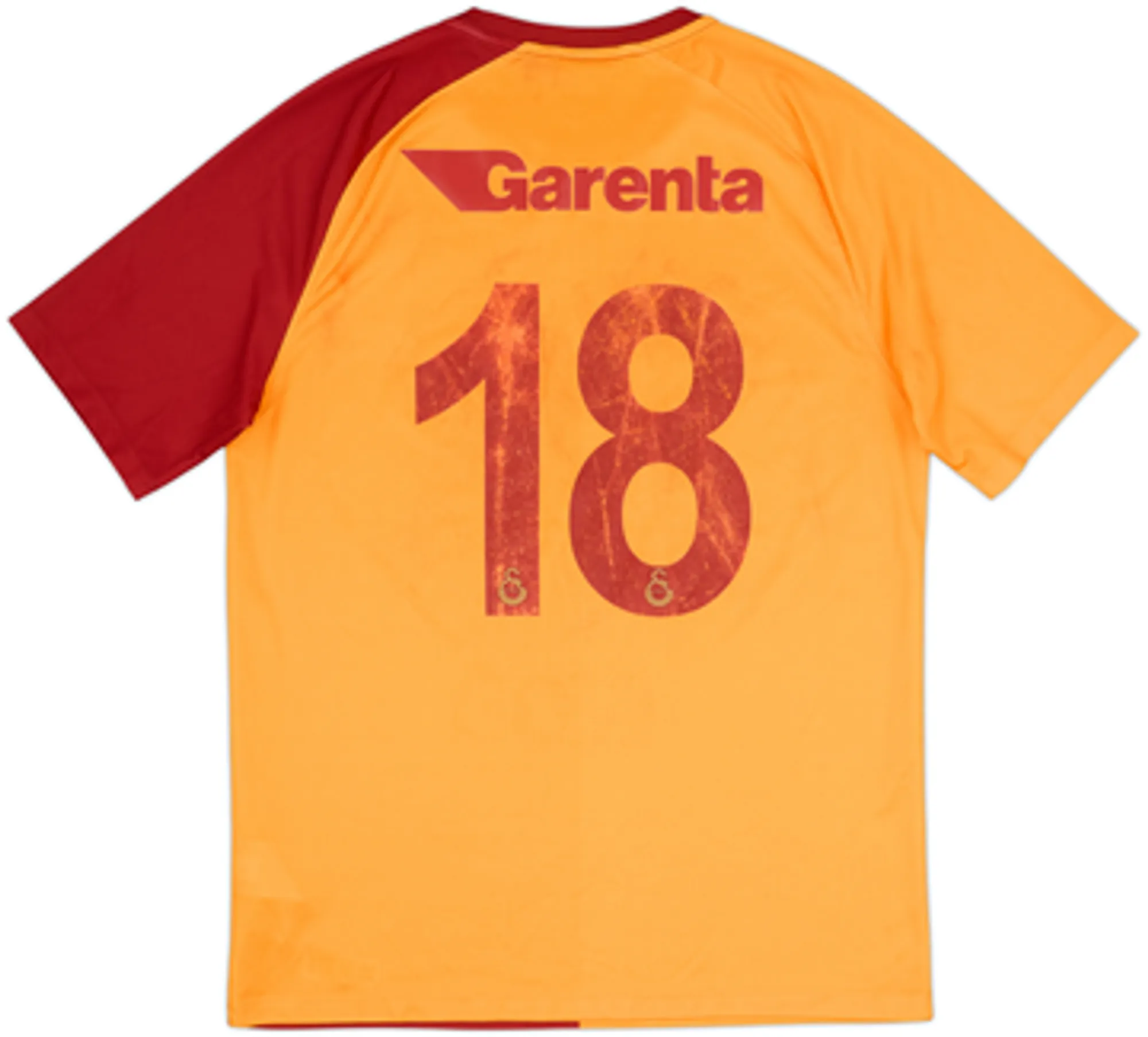 2017-18 Galatasaray Basic Home Shirt #18 - 5/10 - (M)