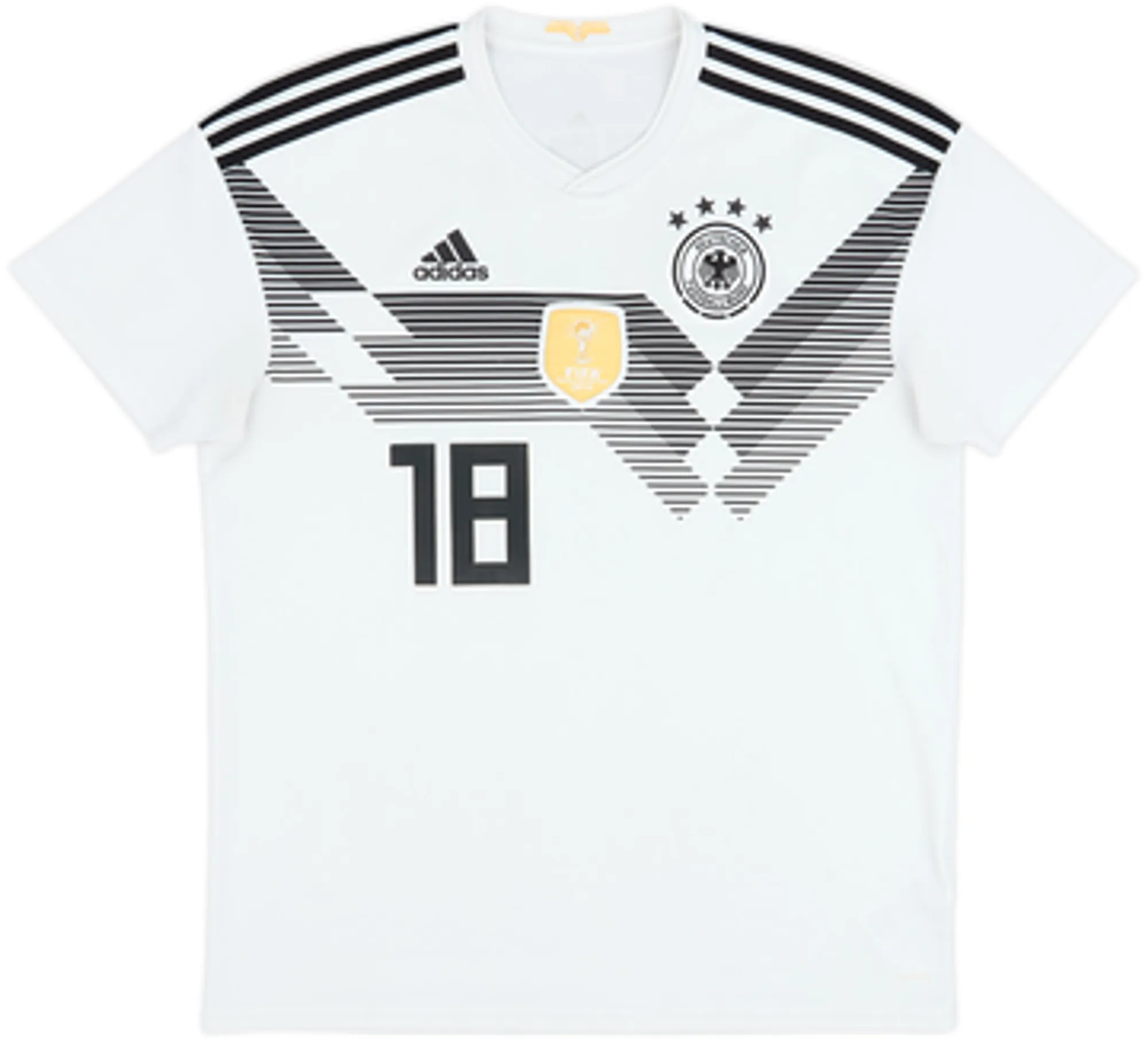 2018-19 Germany Home Shirt Kimmich #18 - 5/10 - (L)