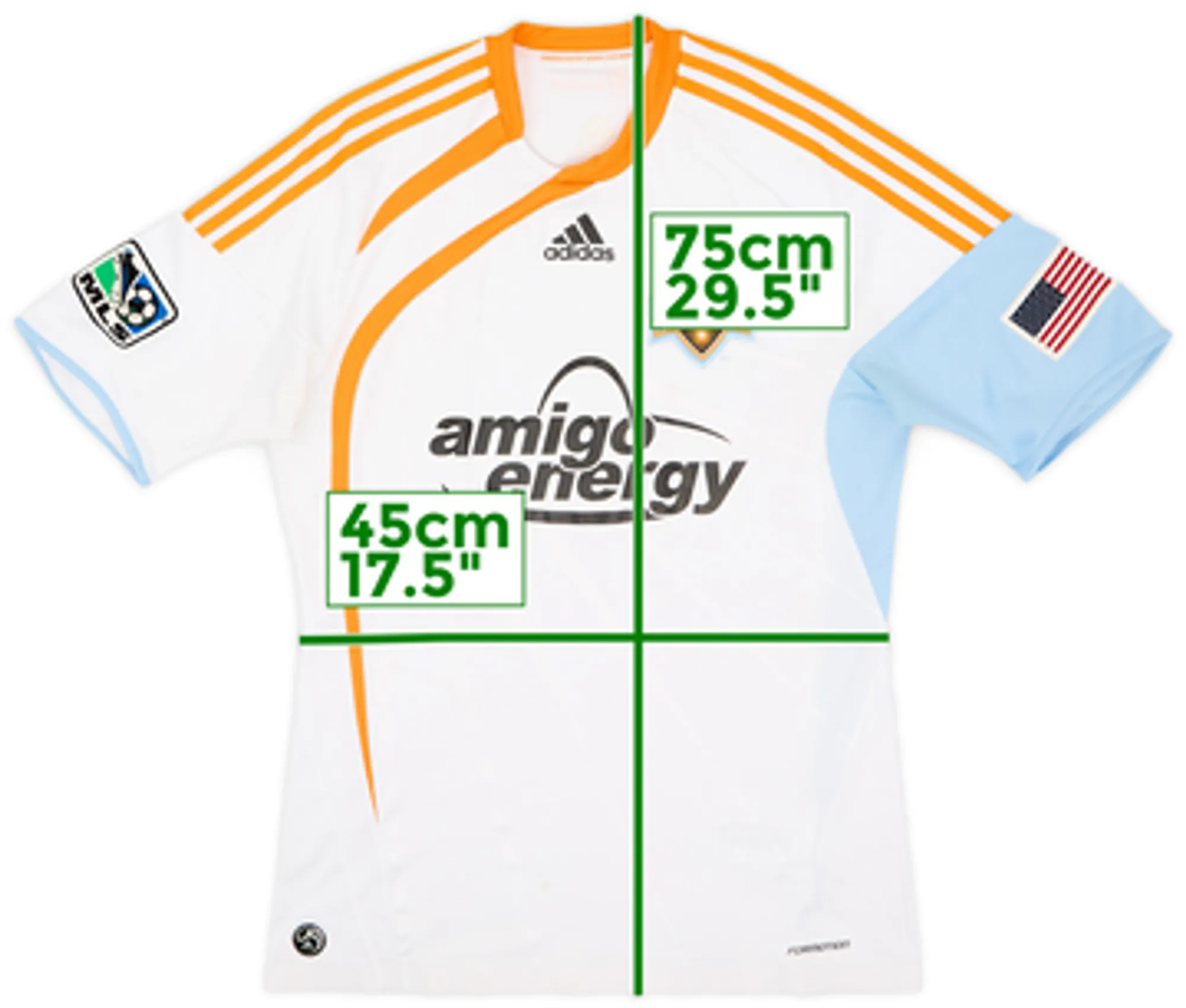 2008 Houston Dynamo Player Issue Away Shirt - 7/10 - (M)