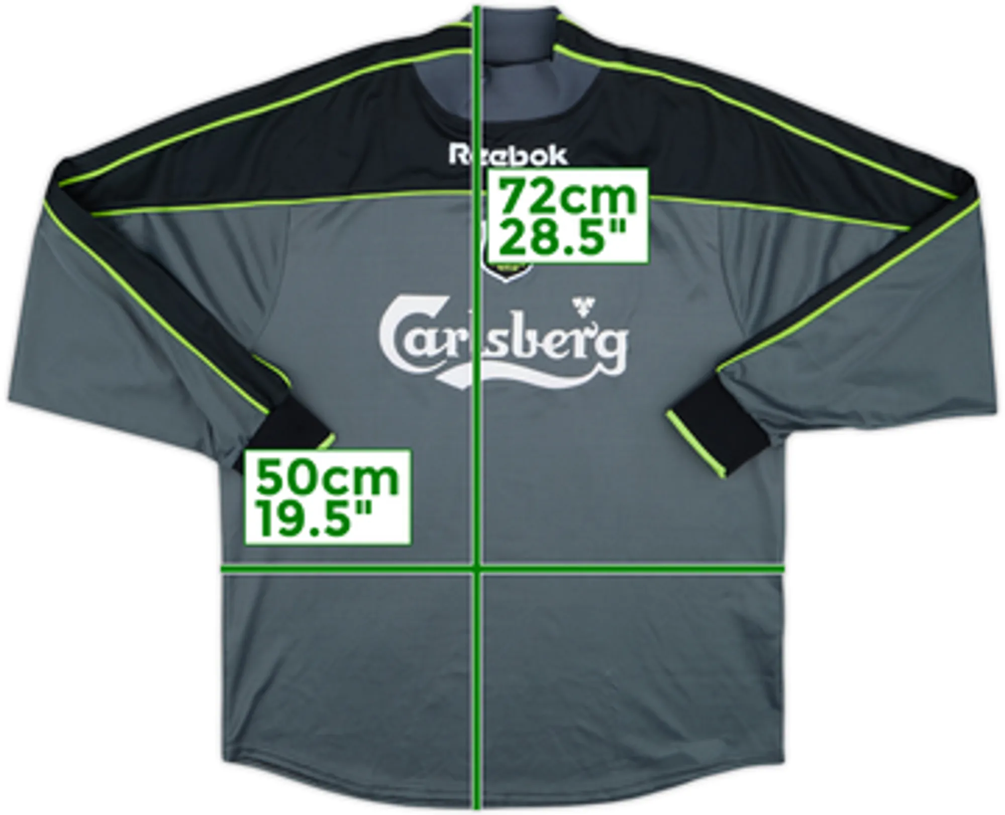2000-01 Liverpool GK Shirt - 8/10 - (Y)