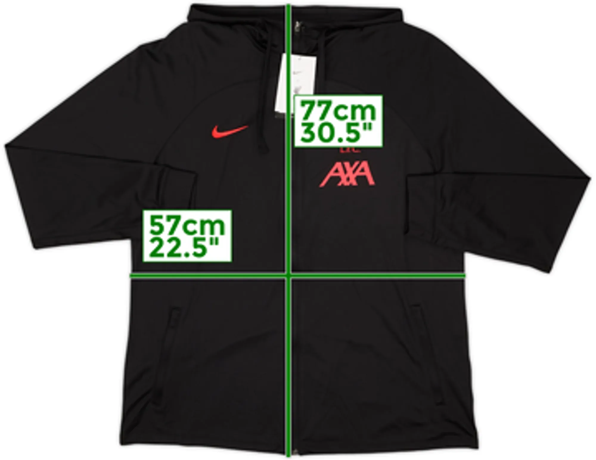 2022-23 Liverpool Nike Hooded Track Jacket (XL)