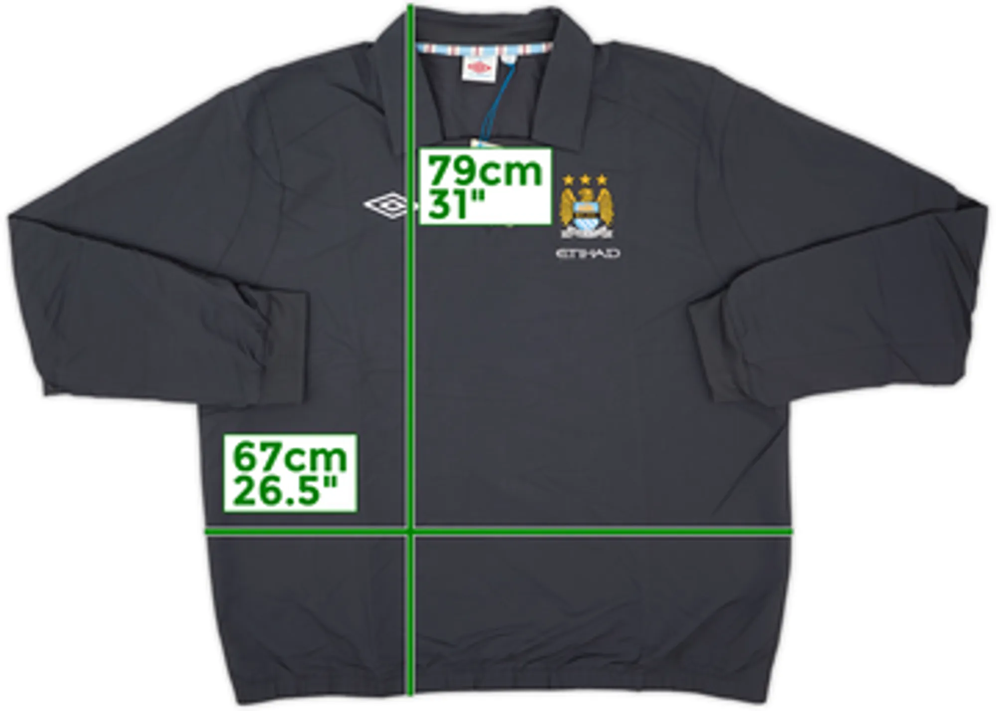 2010-11 Manchester City Umbro Drill Top (3XL)