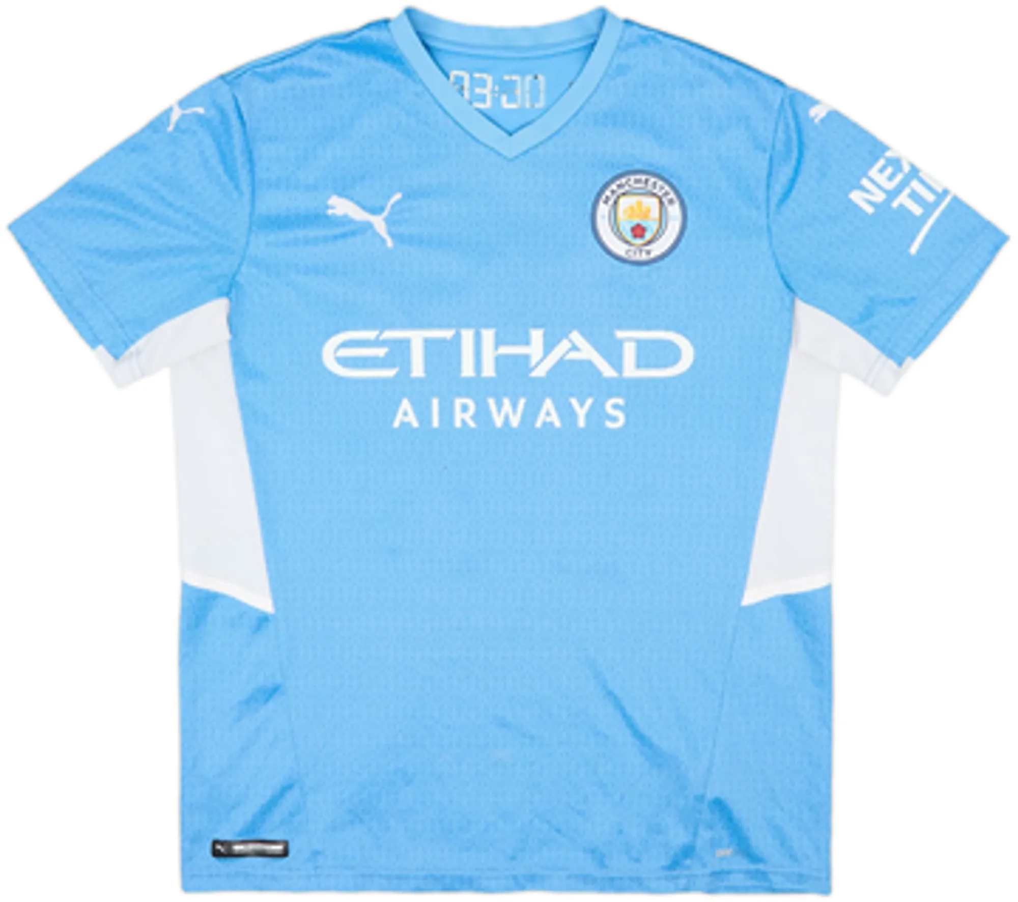 2021-22 Manchester City Home Shirt Grealish #10 - 6/10 - (XL.Boys 