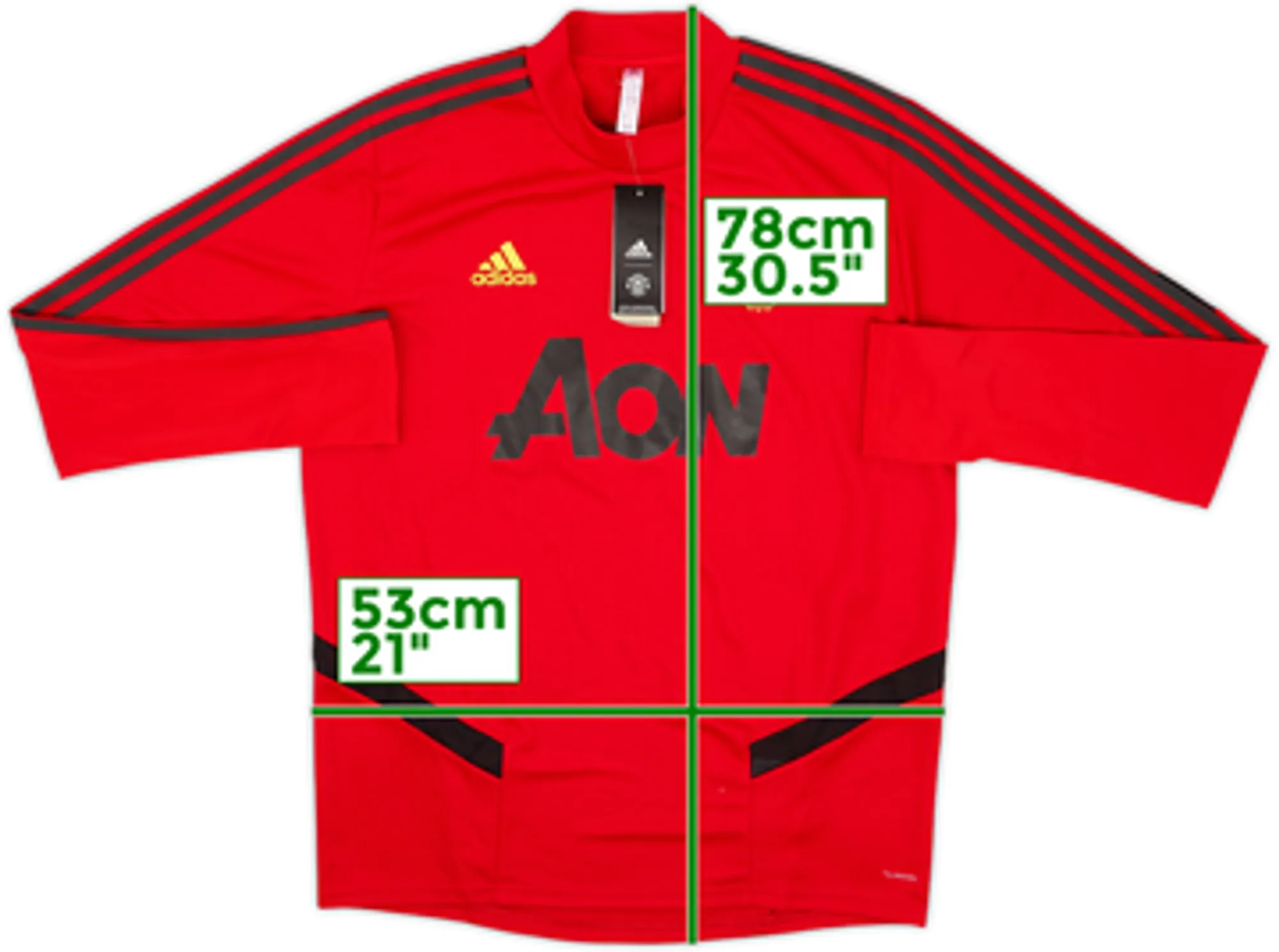 2019-20 Manchester United adidas Drill Top (L)
