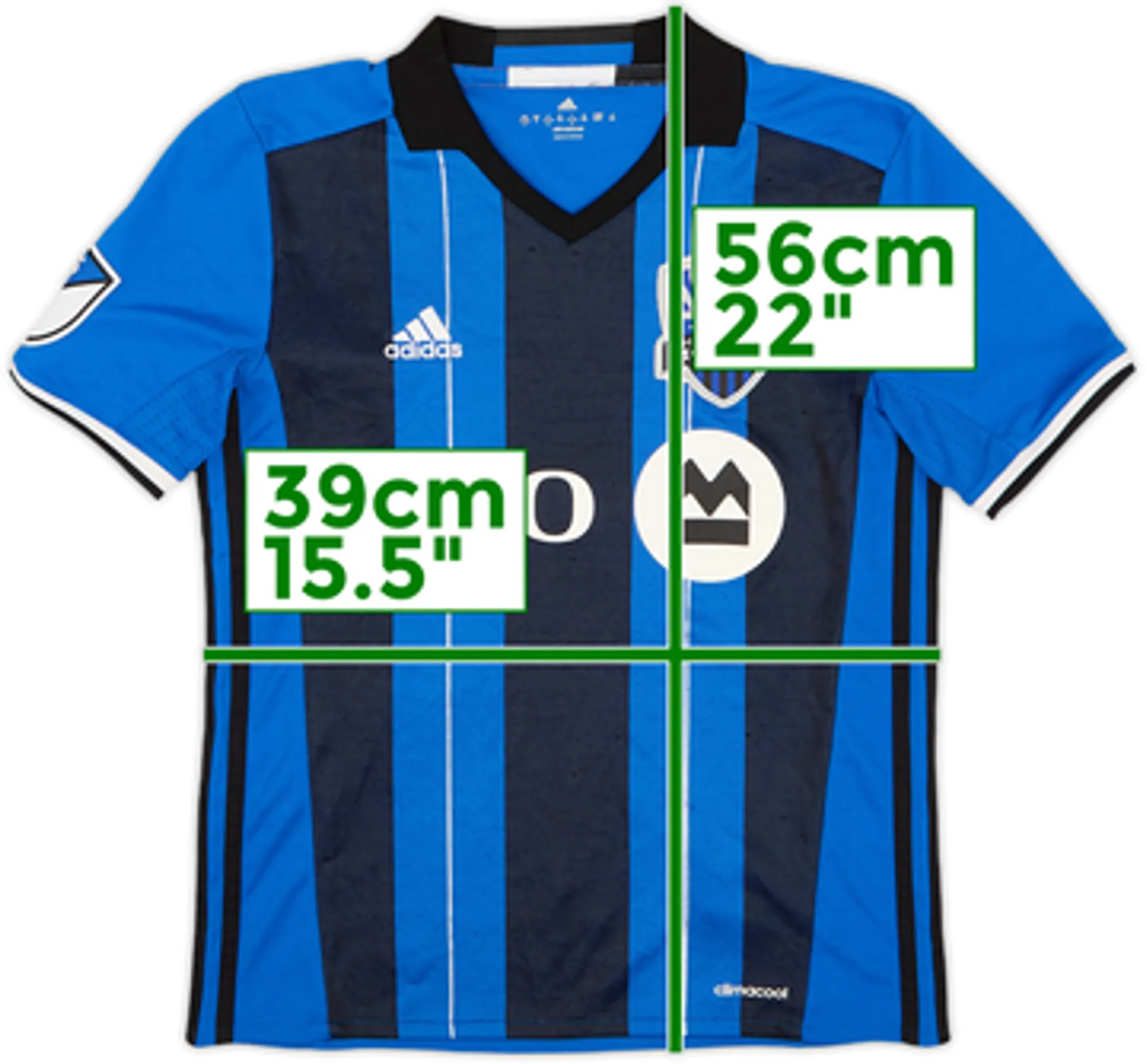 2016-17 Montreal Impact Home Shirt - 8/10 - (M.Boys)