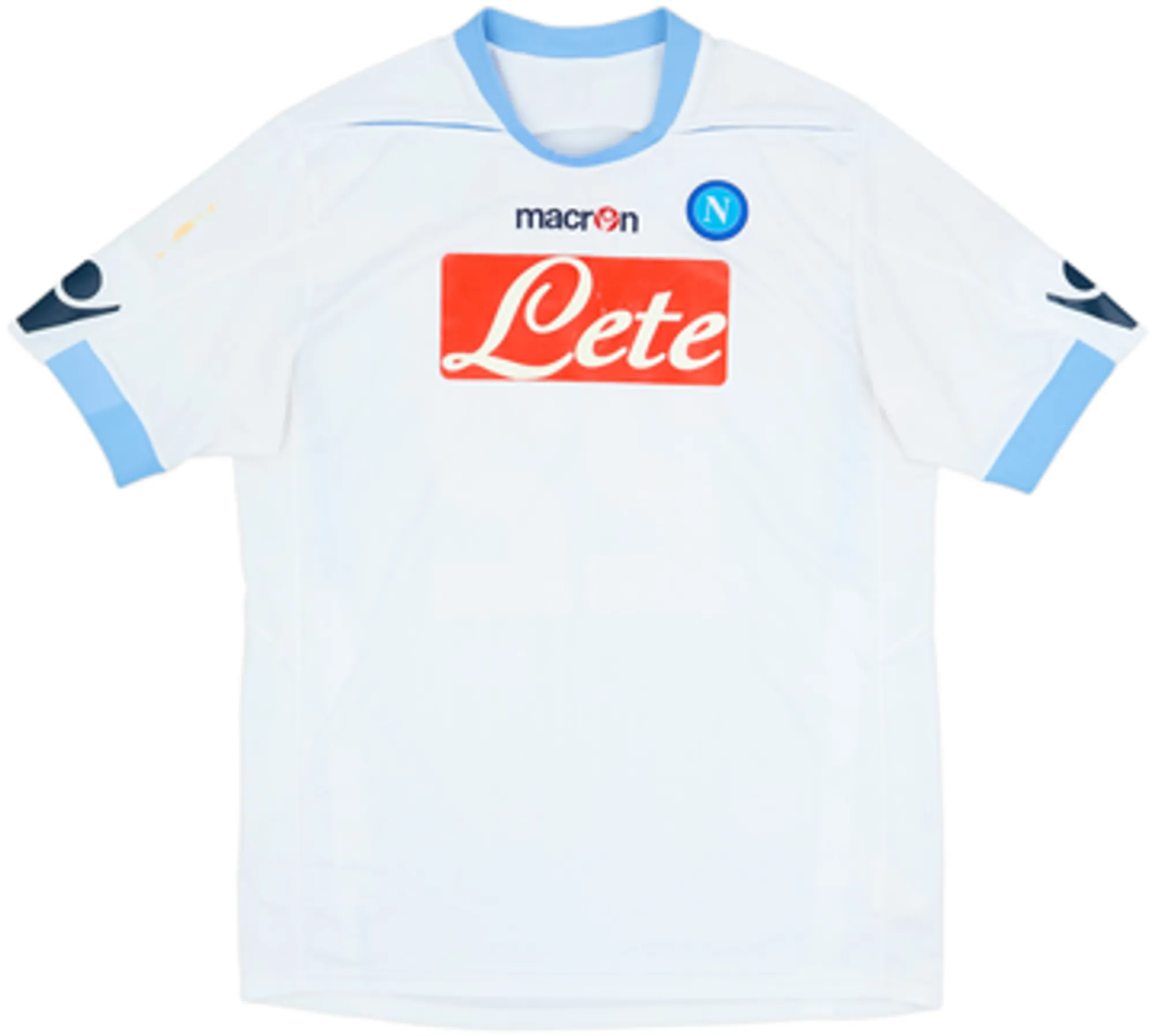2010-11 Napoli Away Shirt Lavezzi #22 - 4/10 - (XXL)