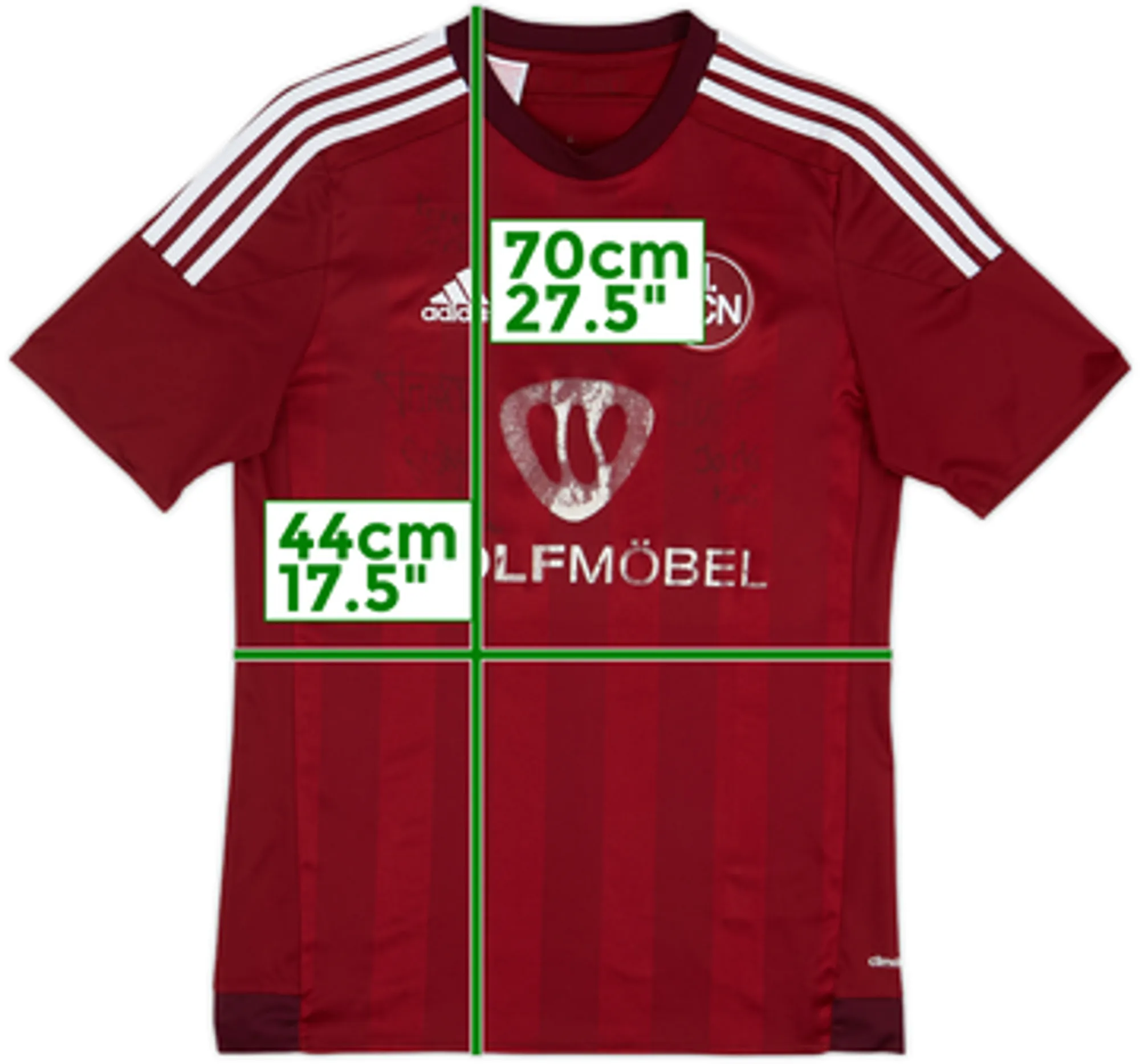 2014-15 Nurnberg Home Shirt - 4/10 - (XL.Boys)