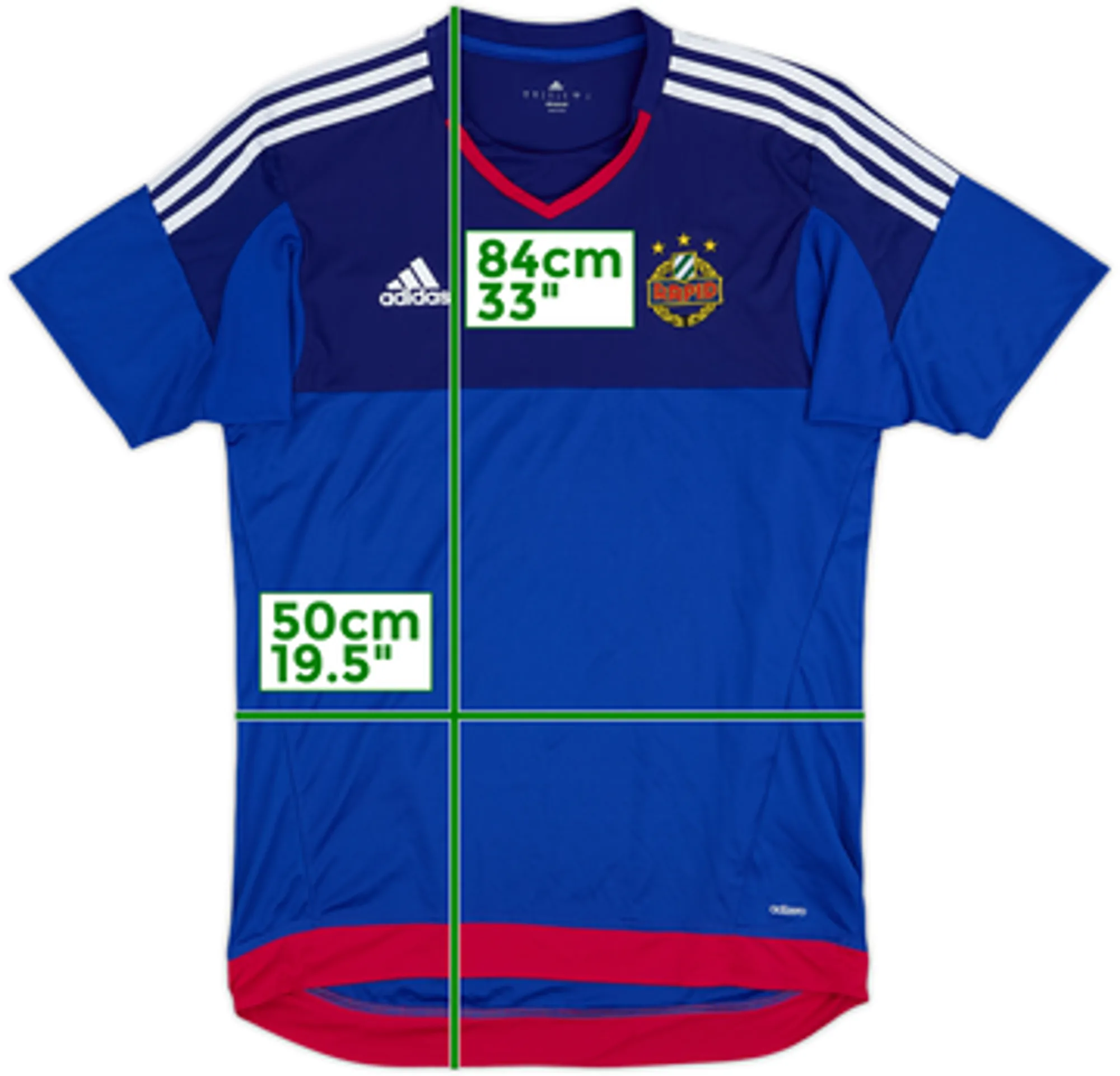 2015-16 Rapid Vienna Player Issue GK S/S Shirt - 10/10 - (M)