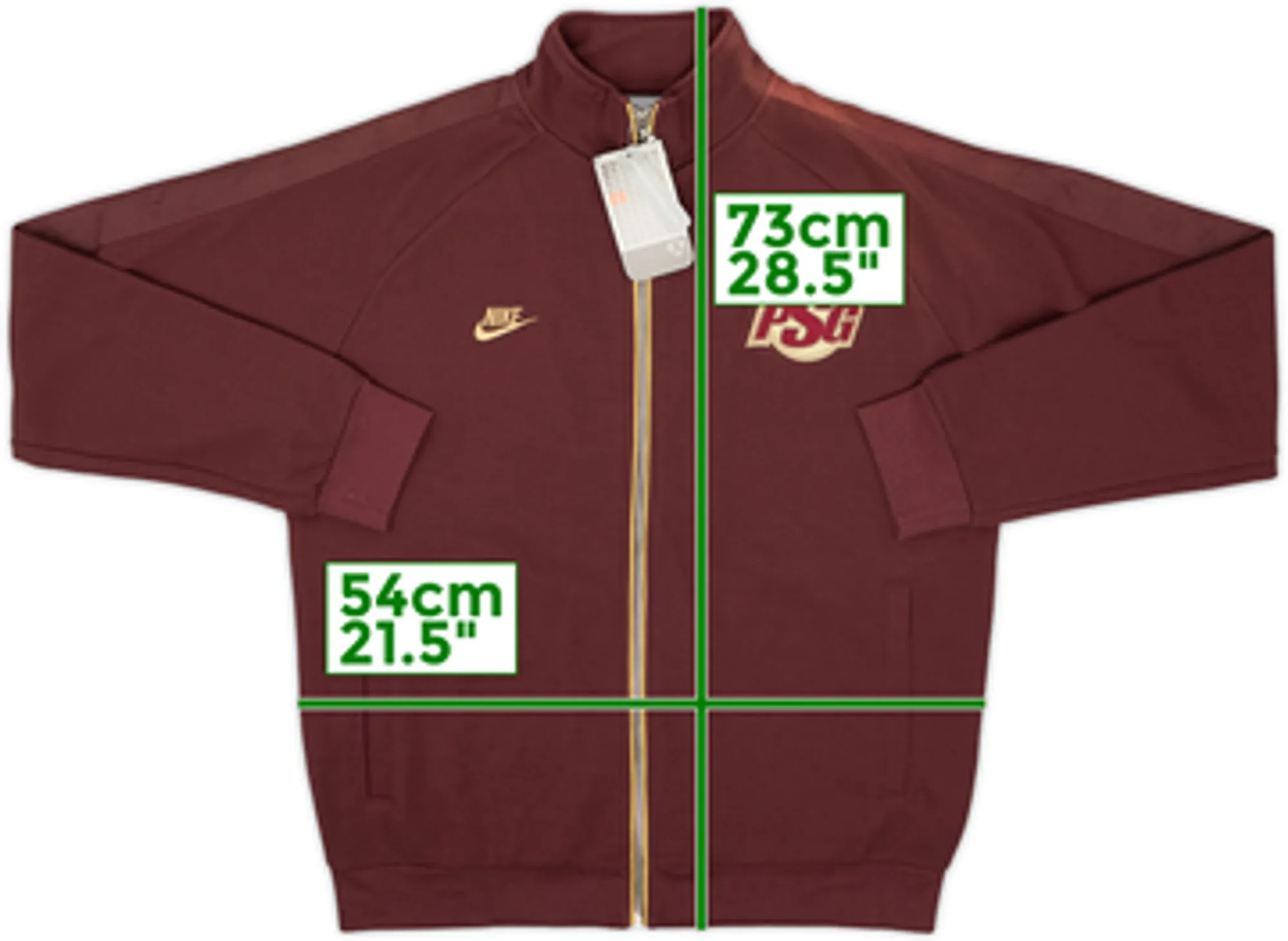 2006-07 Paris Saint-Germain Nike Track Jacket (L)