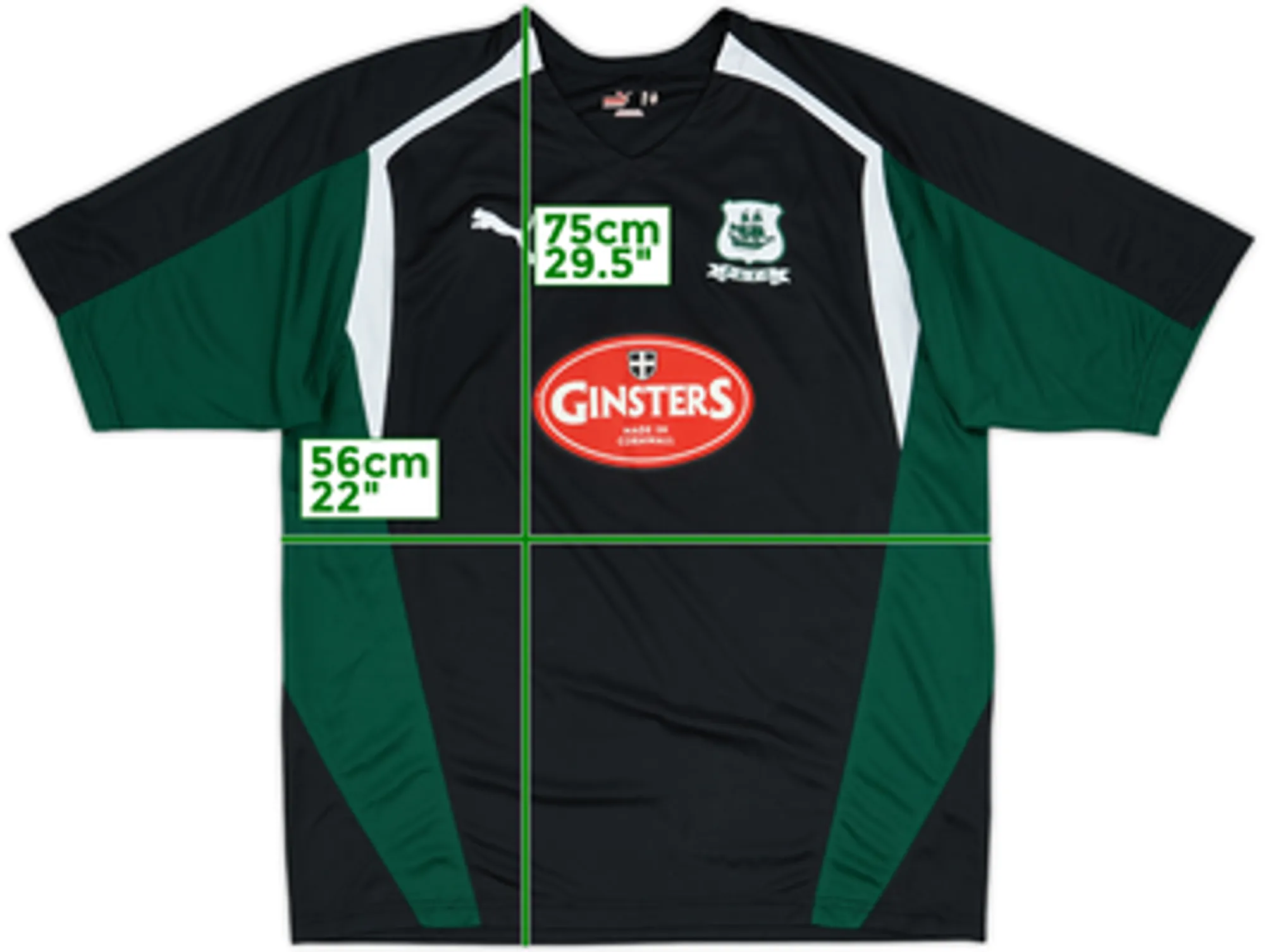 2006-07 Plymouth Away Shirt - 7/10 - (L)