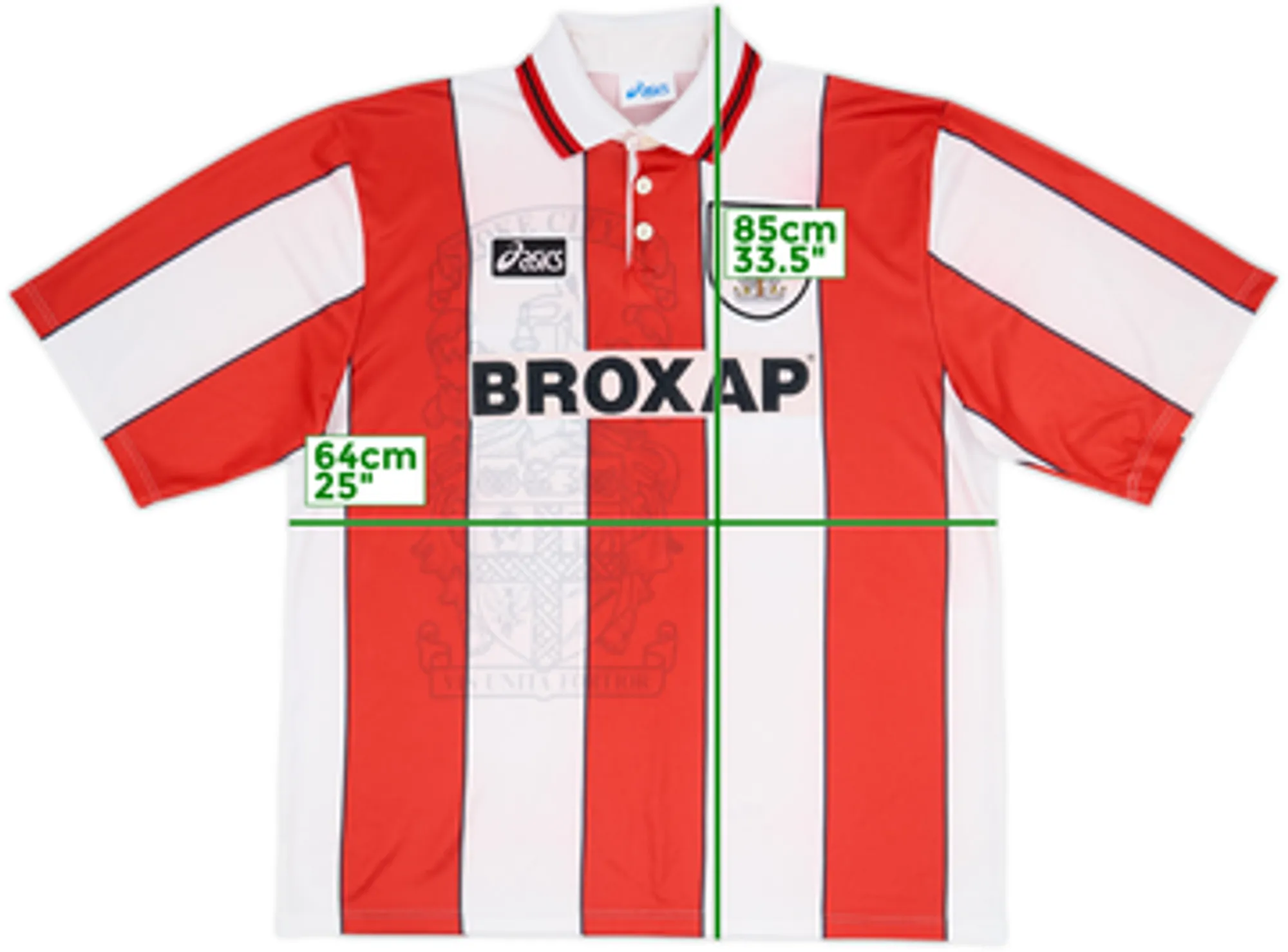 1995-96 Stoke City Home Shirt - 7/10 - (XXL)