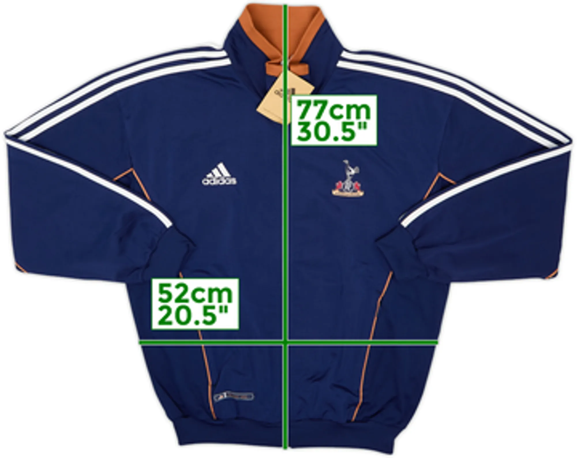 1999-01 Tottenham adidas Track Jacket (M/L)