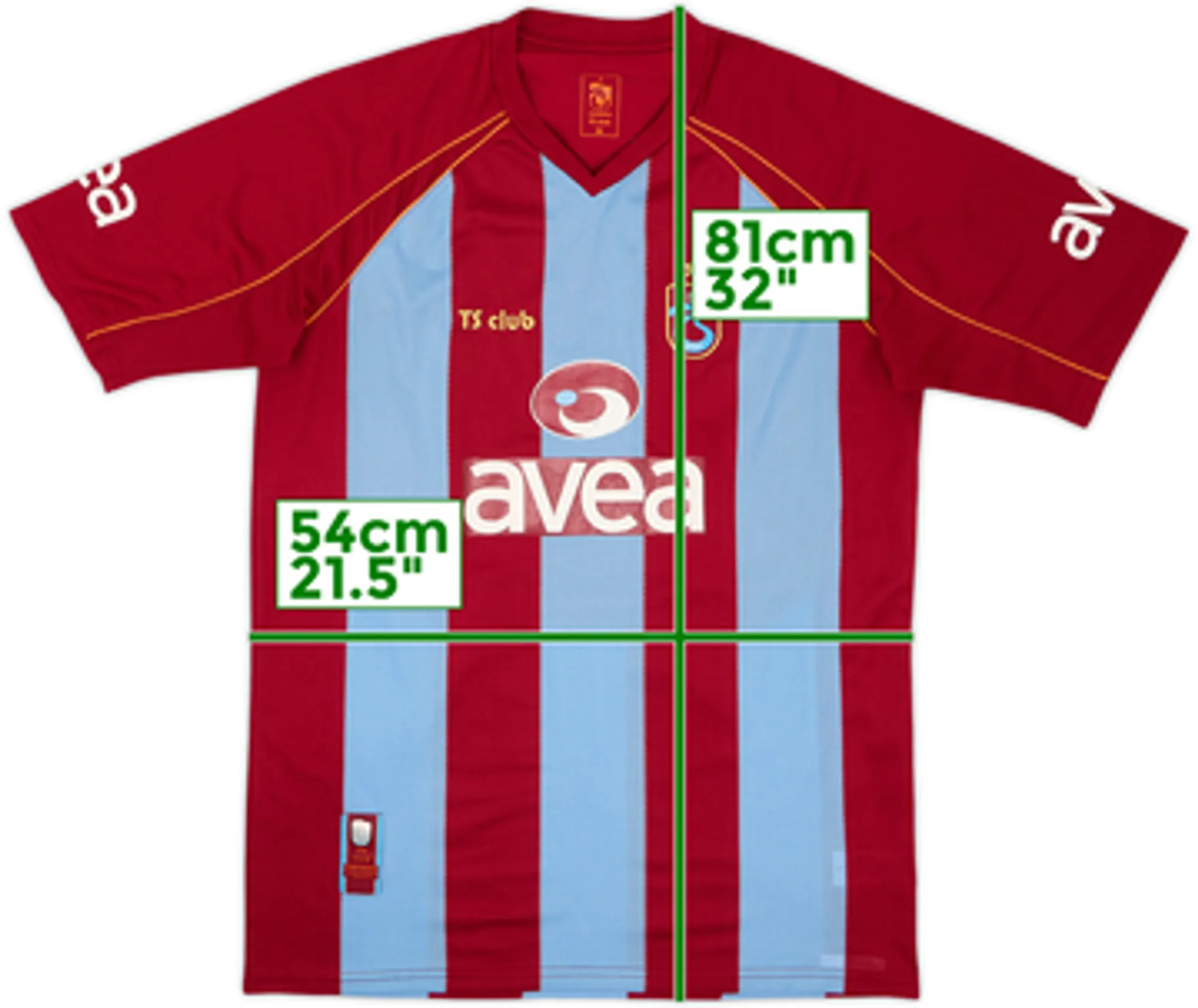 2005-06 Trabzonspor Home Shirt - 7/10 - (M)