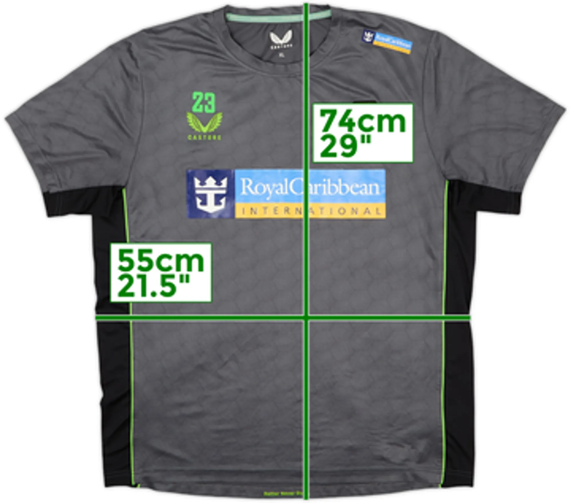 2022-23 Wolves Player Issue Castore Training Shirt #23 - 9/10 - (XL)