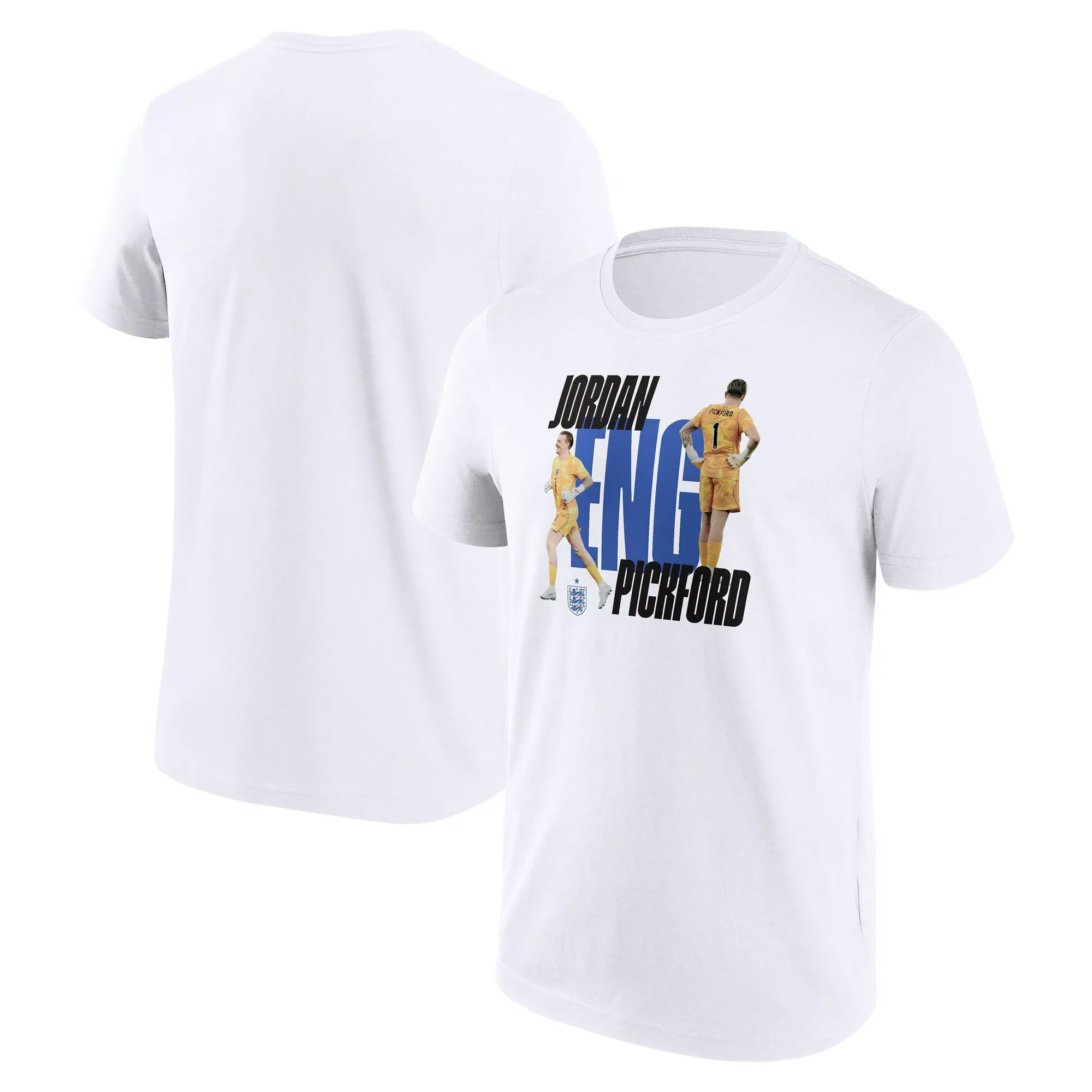 England Jordan Pickford T-Shirt - White