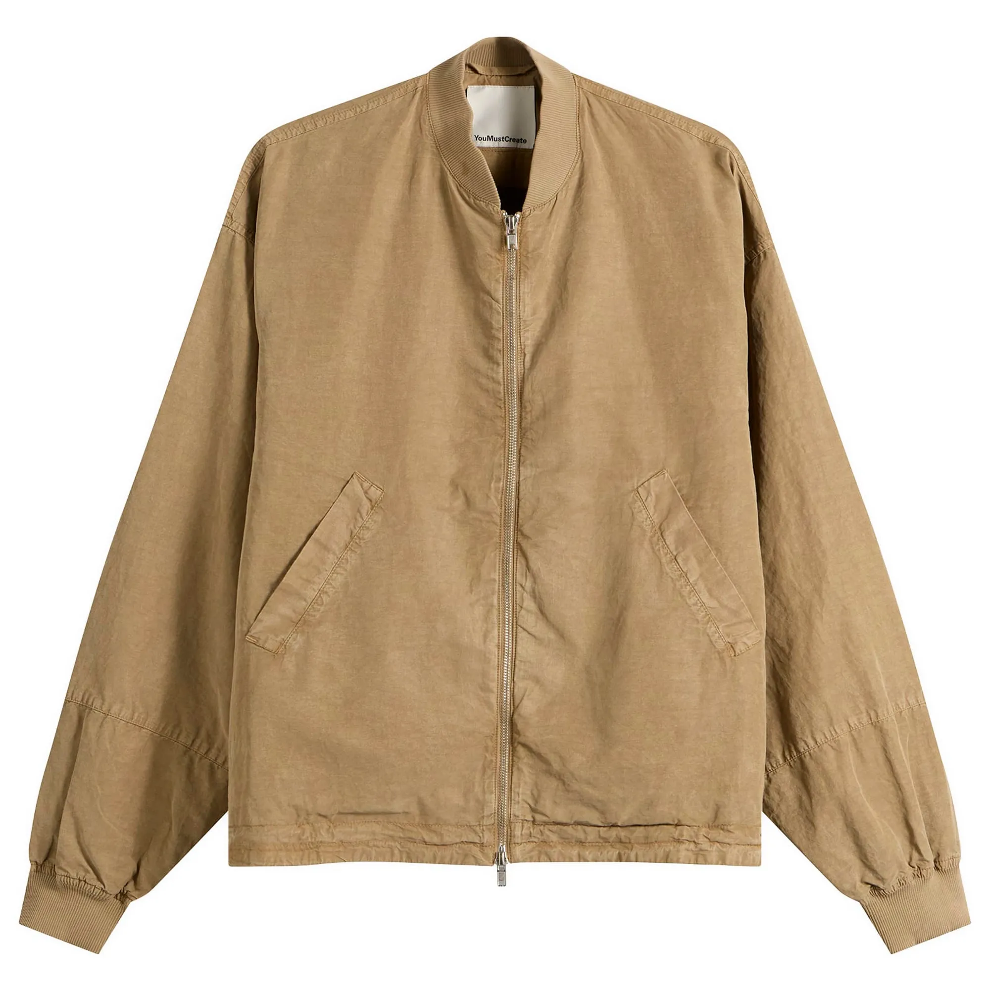 YMC Women's Basement Bomber Jacket Taupe
