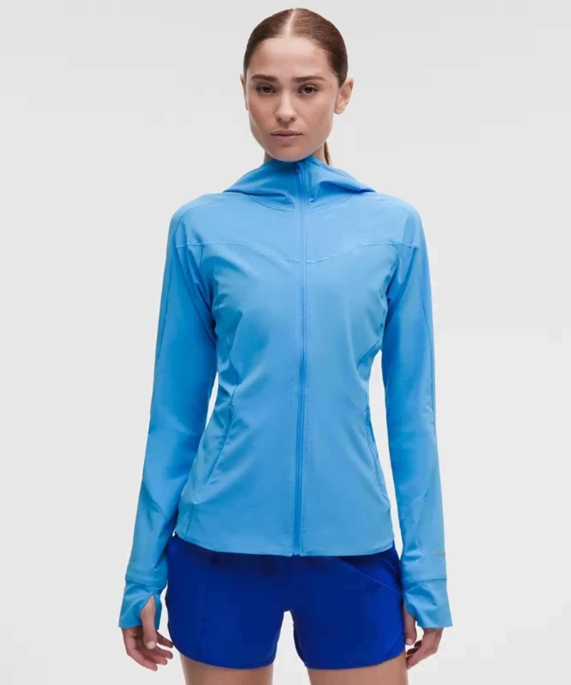 lululemon – Women's Mist Over Windbreaker Jacket – Color Blue – Size 4