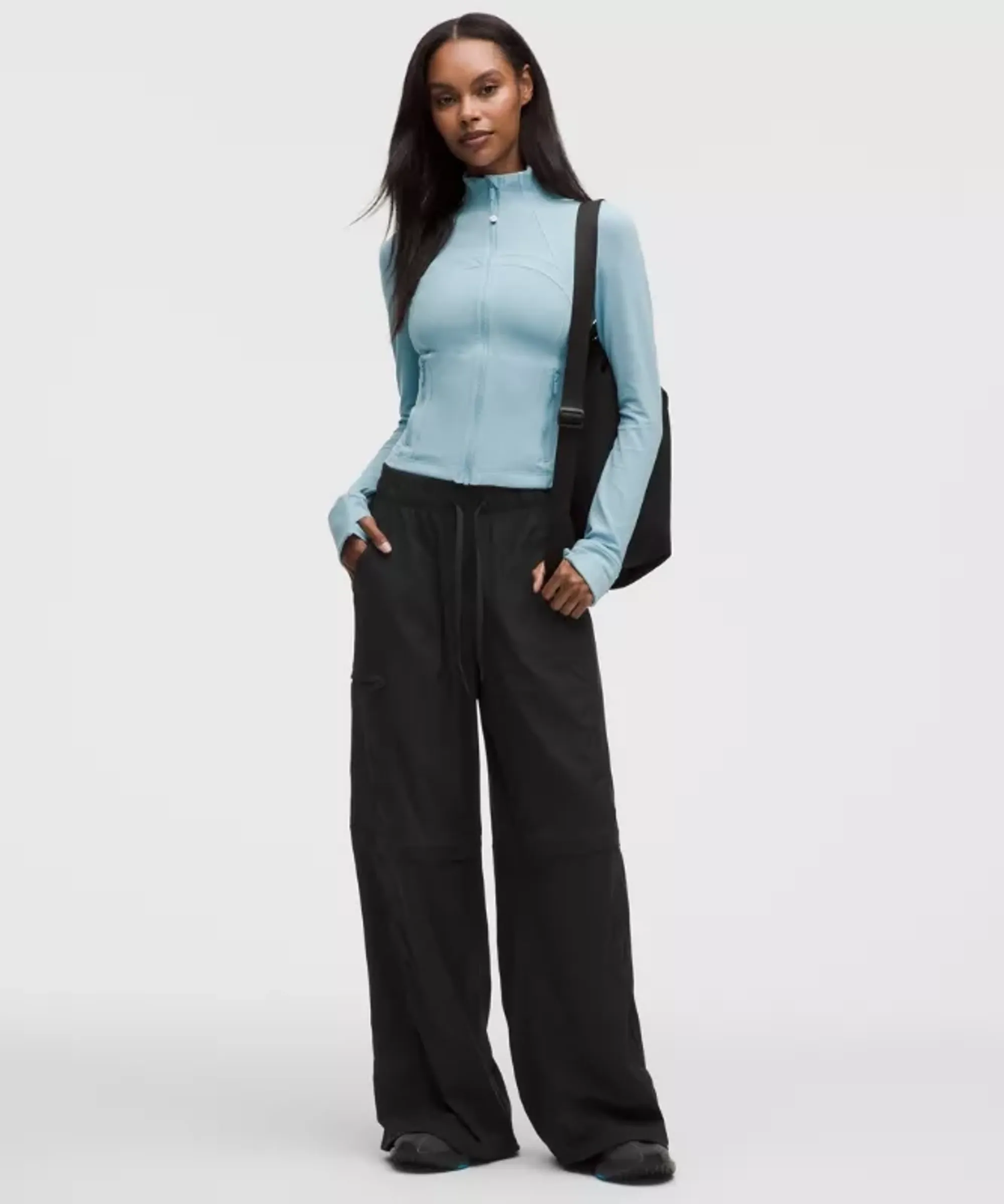 lululemon – Women's Dance Studio High-Rise Vented Wide-Leg Pants – Color Black – Size Small