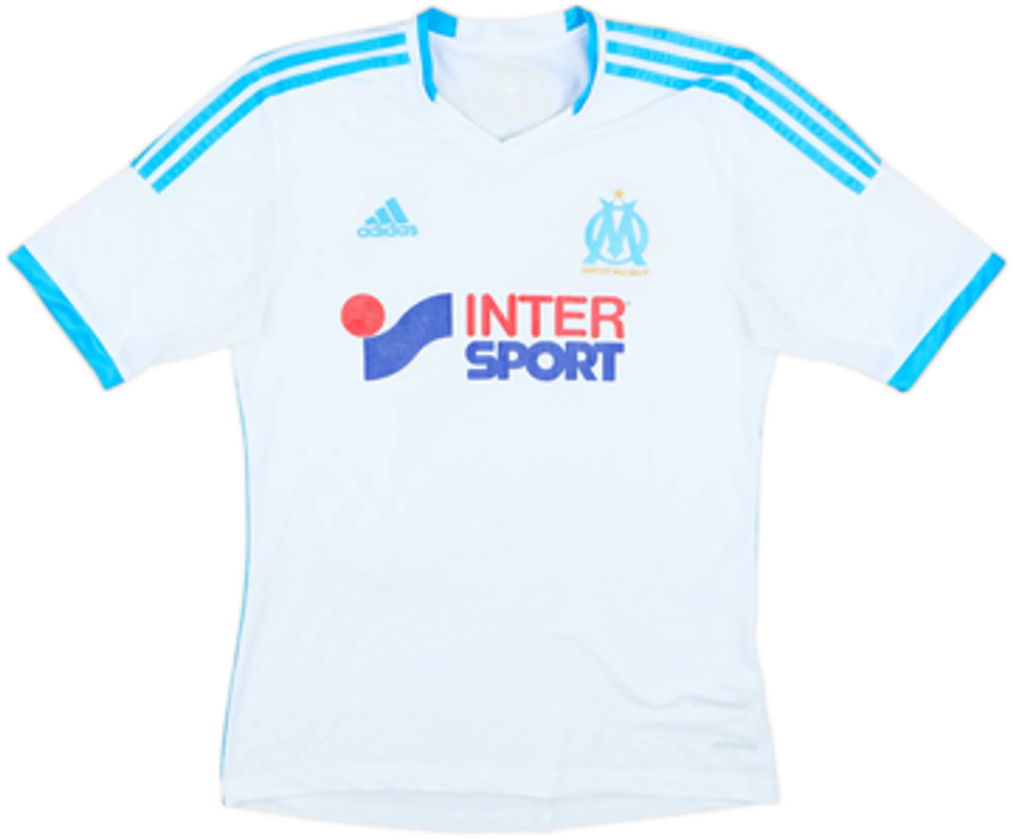2013-14 Olympique Marseille Home Shirt Valbuena #28 - 6/10 - (S)