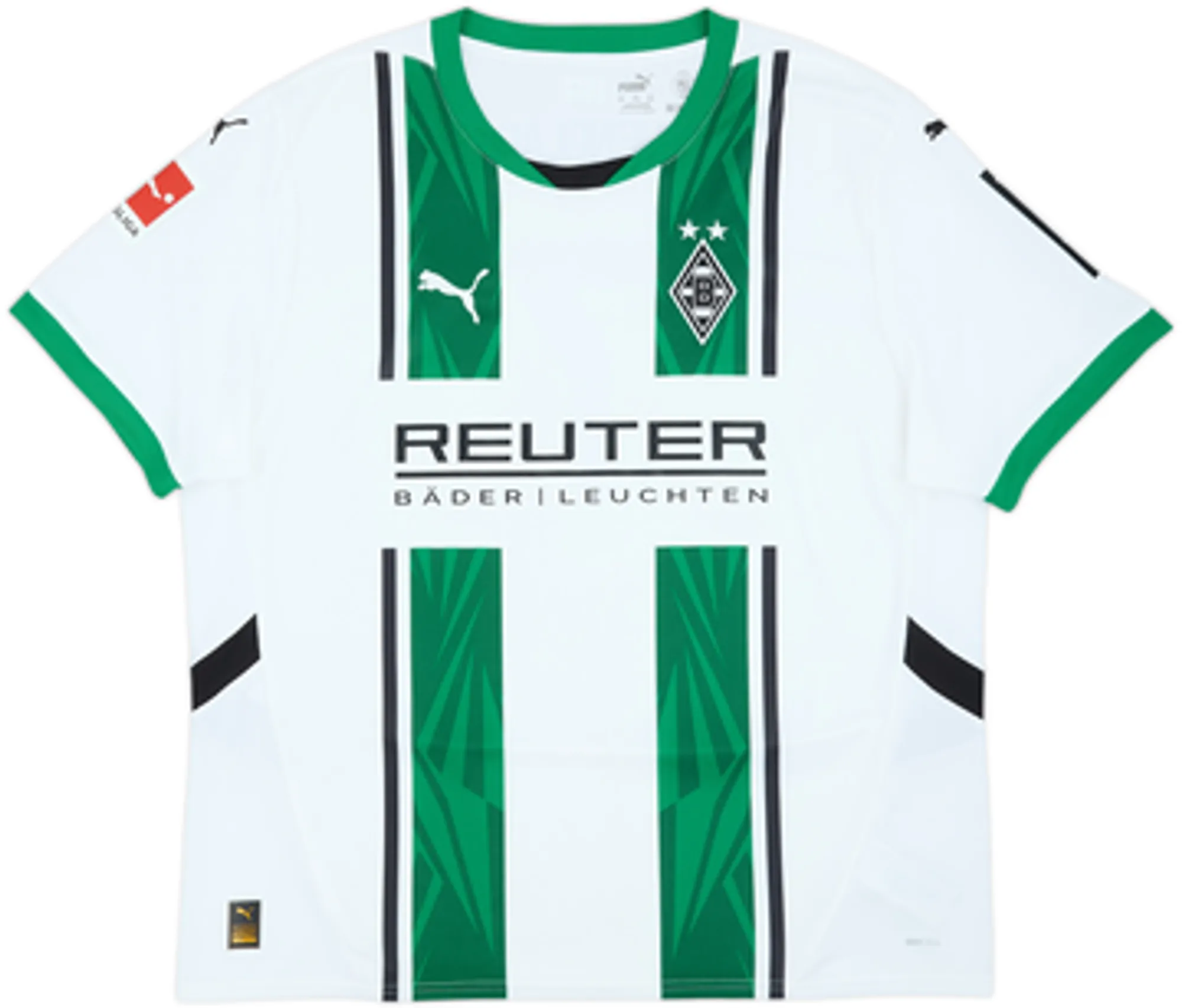 2024-25 Borussia Monchengladbach Home Shirt Stoger #7 - 8/10 - (XXL)