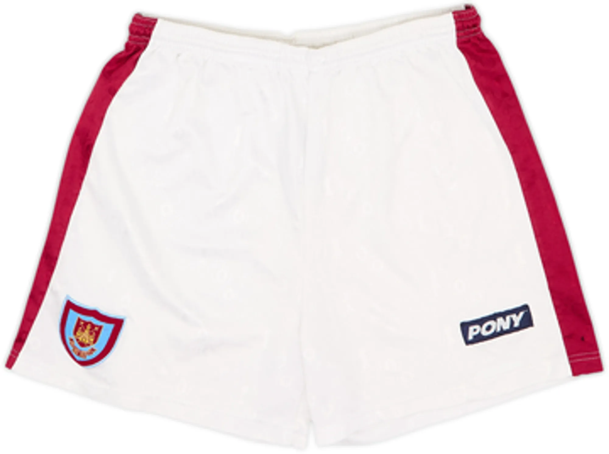 1995-97 Aston Villa Home Shorts - 8/10 - (M)