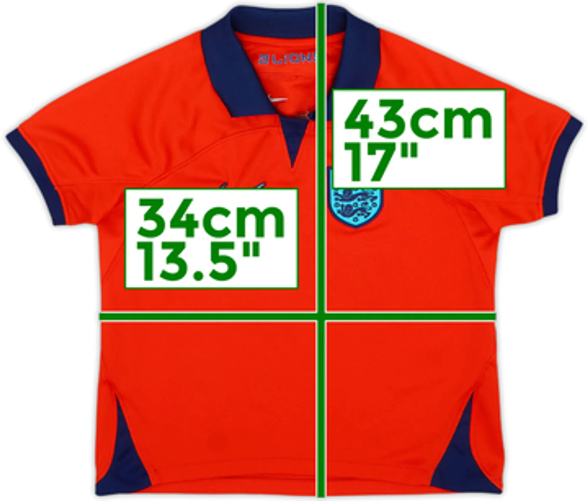 2022-23 England Away Shirt - 8/10 - (4-5 Years)