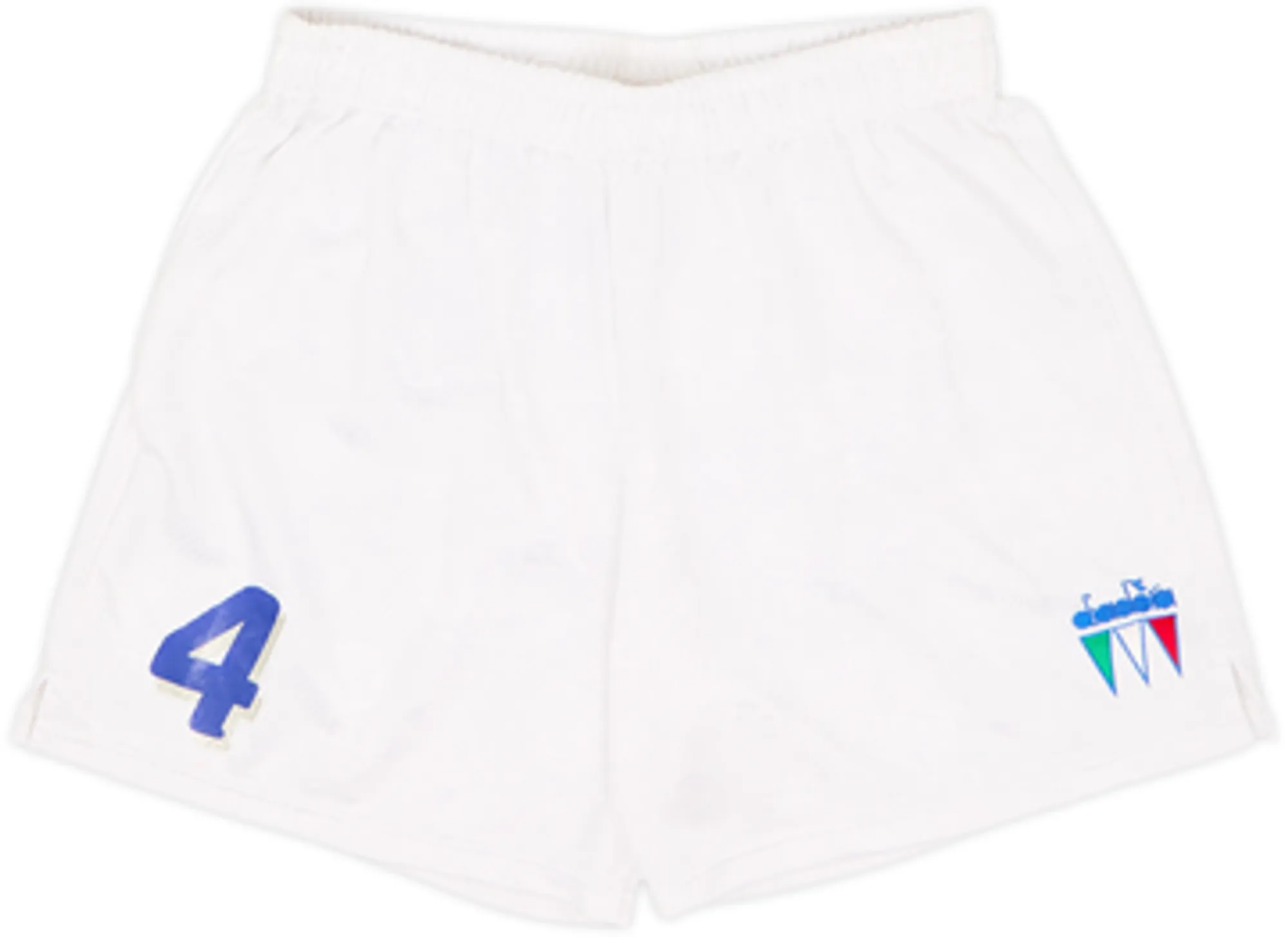 1994 Italy Diadora Training Shorts #4 - 7/10 - (L)