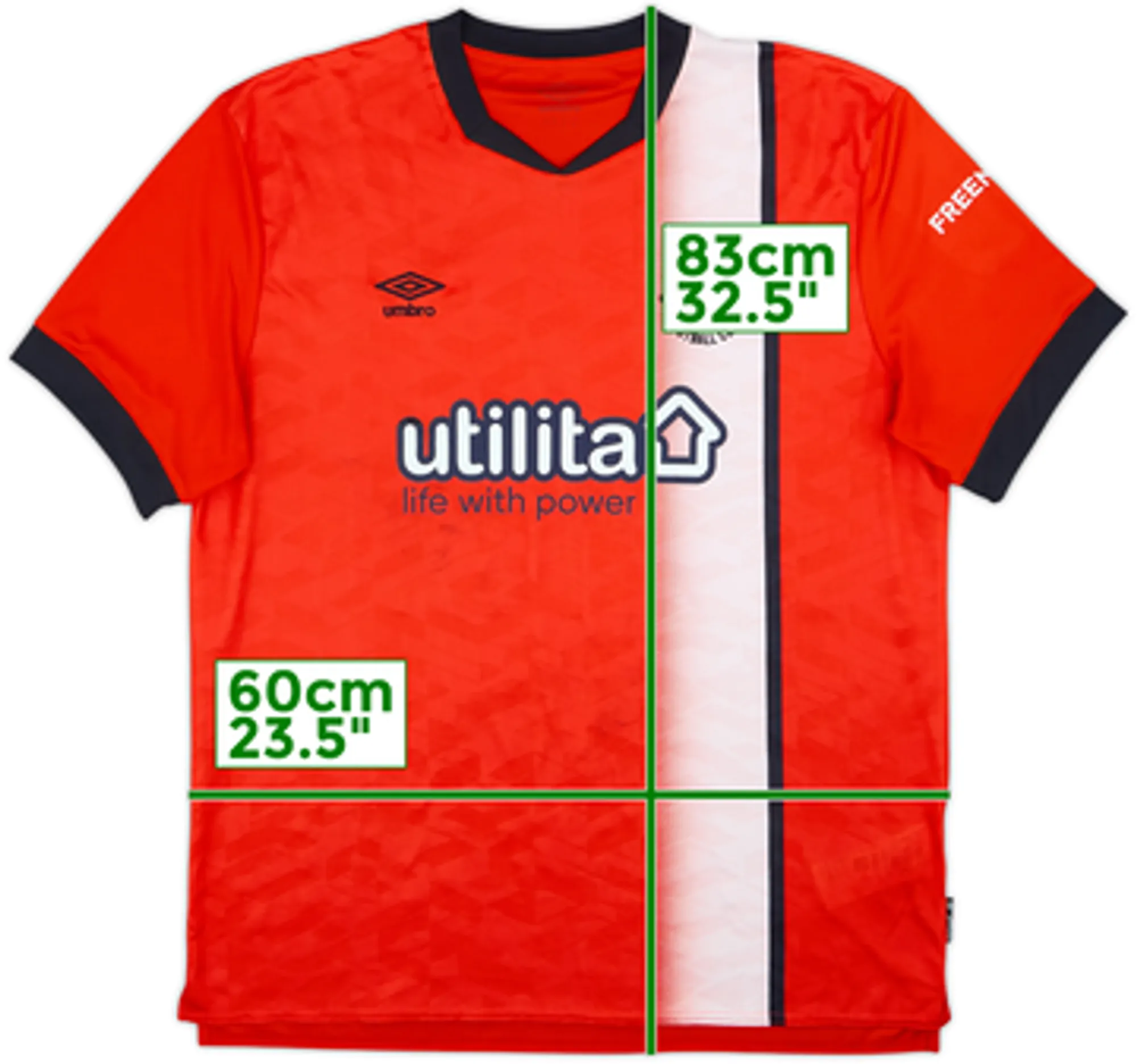 2023-24 Luton Town Home Shirt - 5/10 - (XXL)