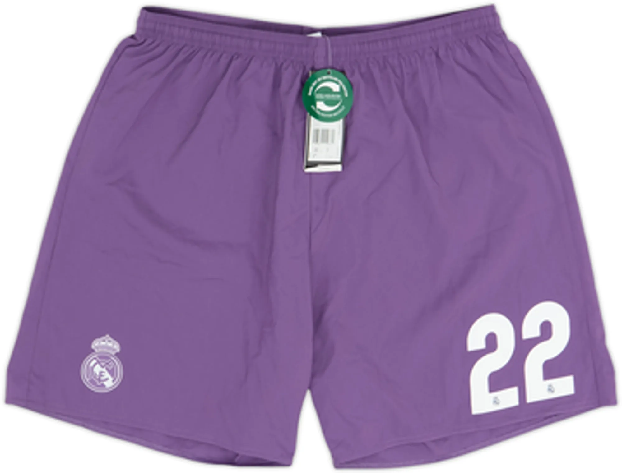 2016-17 Real Madrid Away Shorts #22 (L)