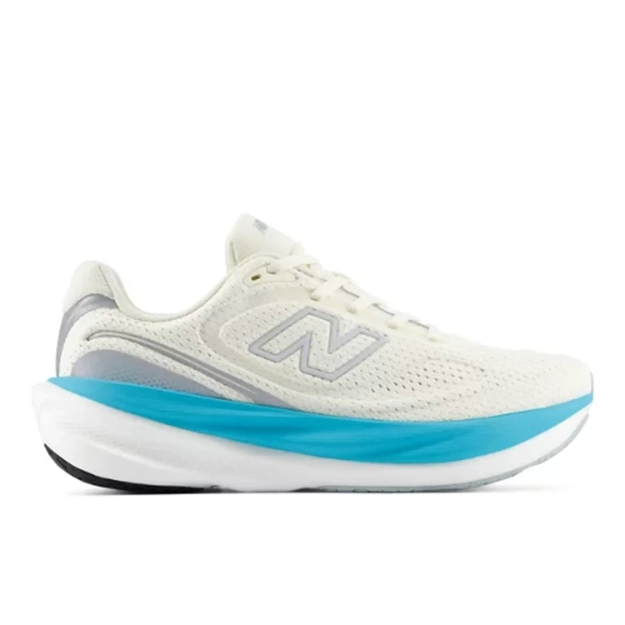 New Balance Women's 1080v15 in Beige/Blue Synthetic
