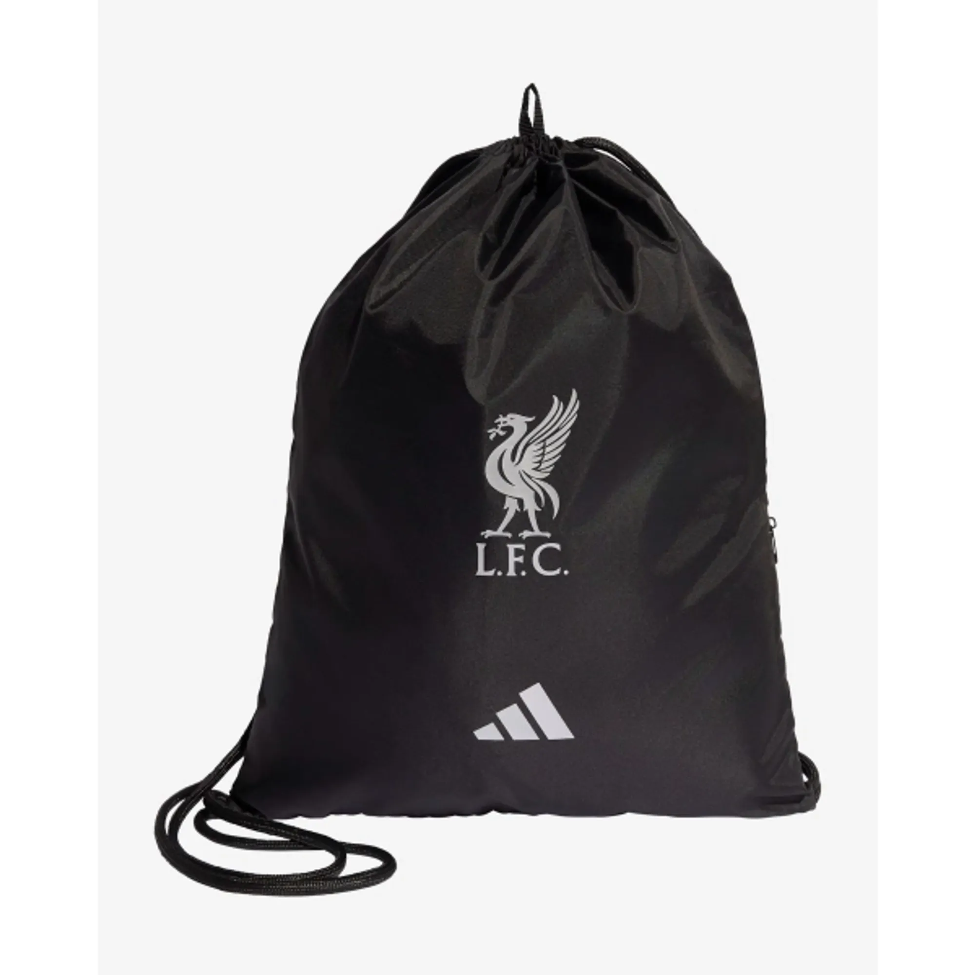 LFC adidas Gymsack Black & Metallic Silver