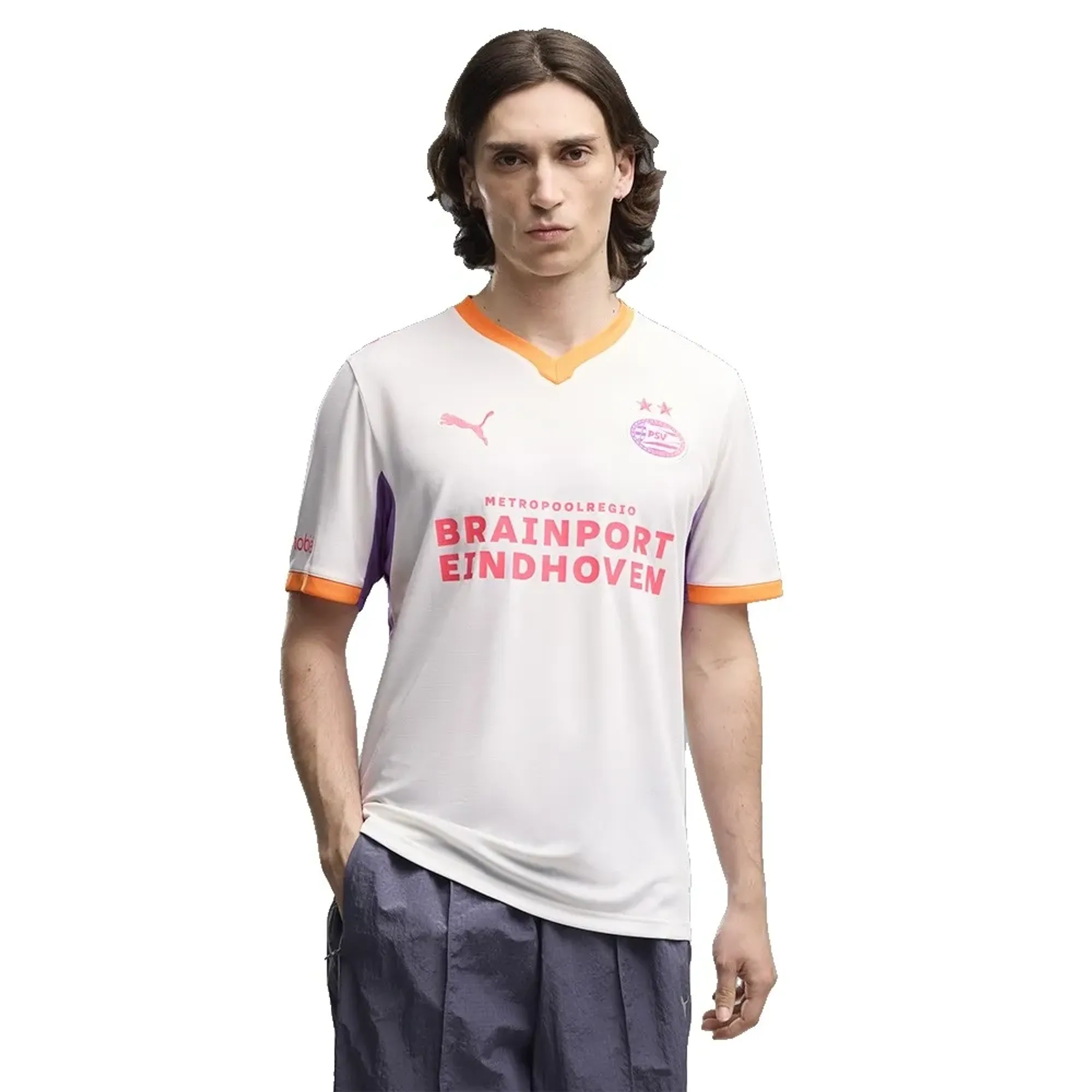 PUMA PSV Eindhoven 26/27 Away Jersey Men in White | Size 3XL