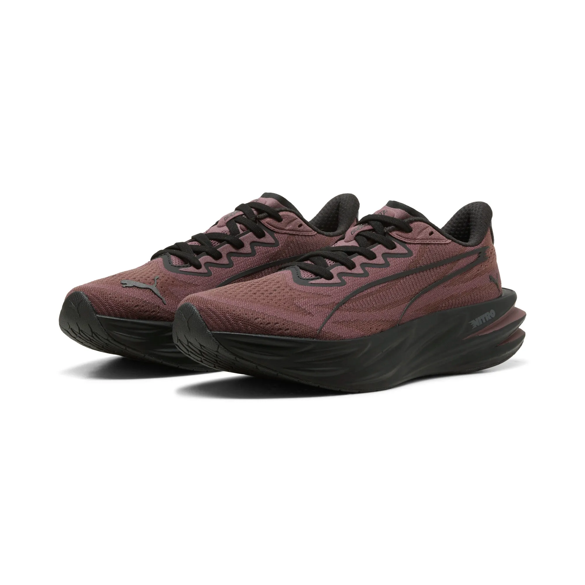 PUMA Deviate Pure NITRO Running Shoes Women in Brown | Size 3