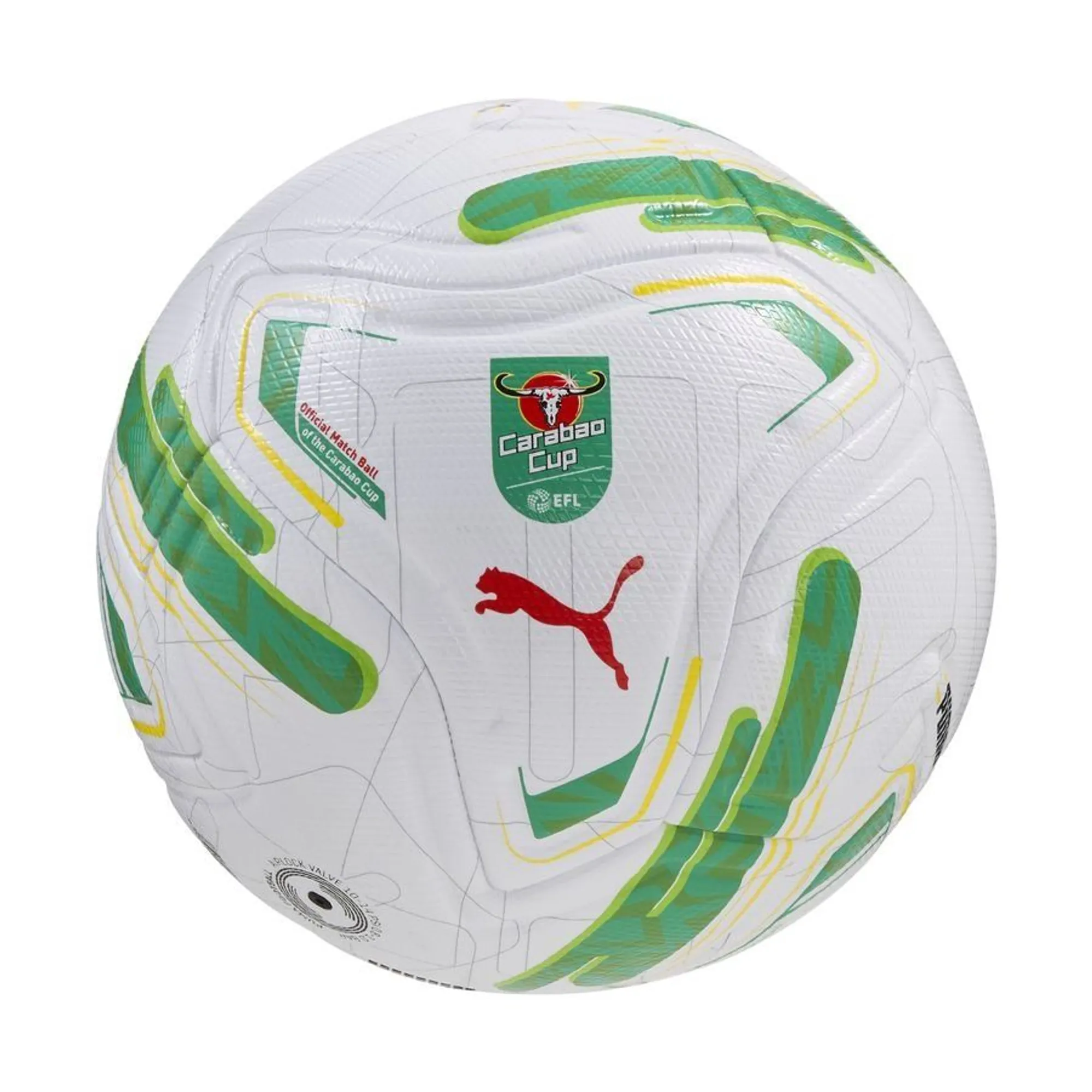 PUMA STELLAR NITRO Ultimate Carabao Cup (FIFAÂ® Quality Pro) Ball in White | Size 5