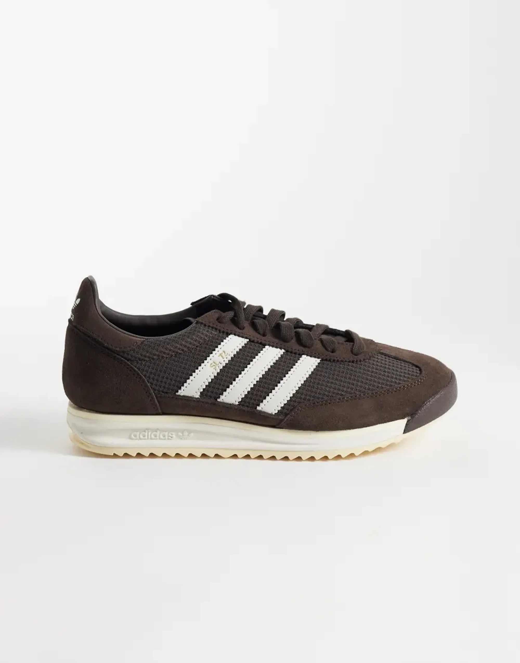Adidas Orginals Sl 72 Rs Trainers In Brown And White