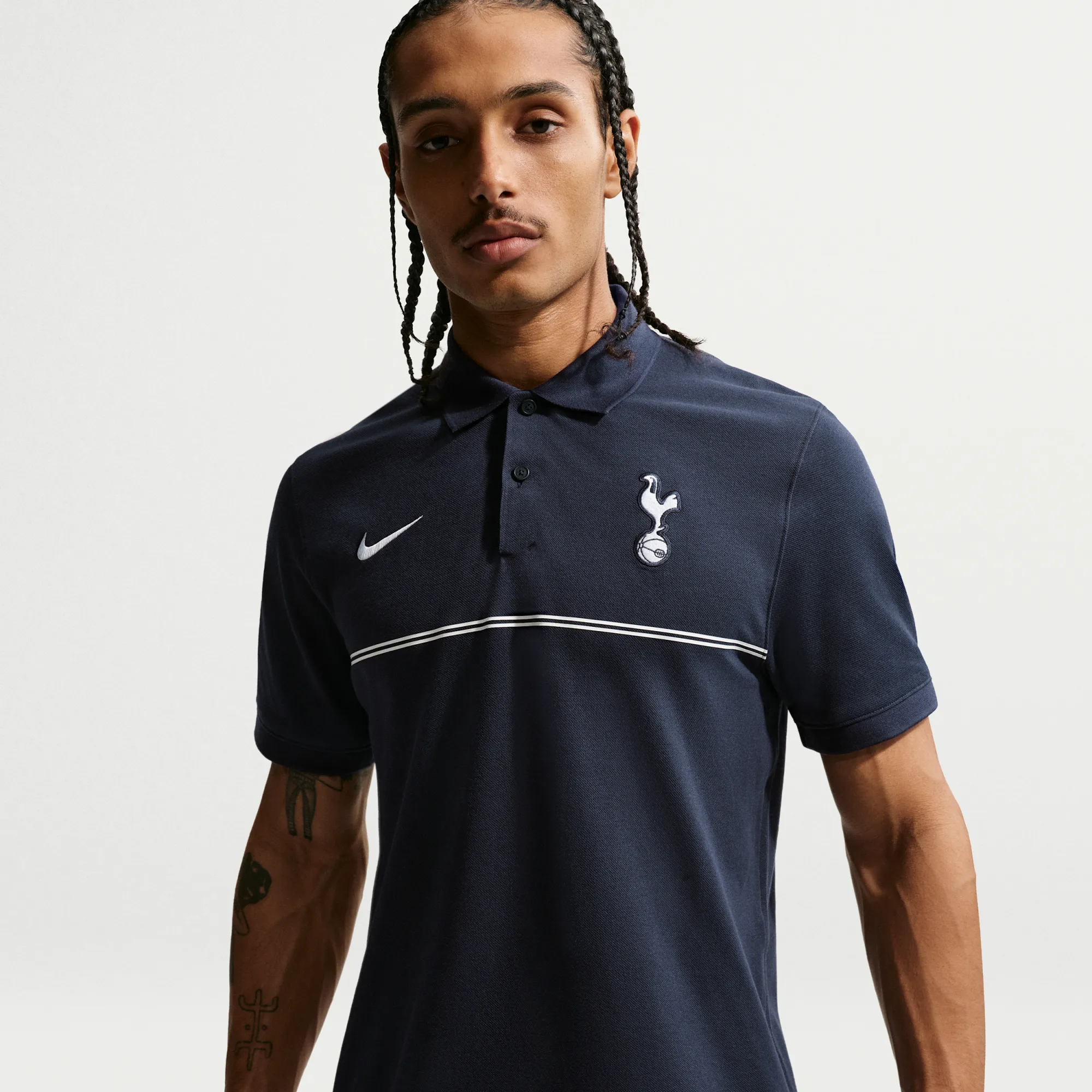 Tottenham Hotspur The Nike Polo Men's Nike Dri-FIT Football Polo - Blue