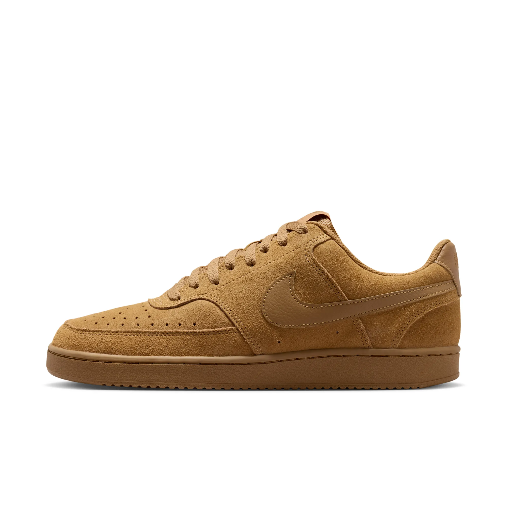 Nike Court Vision Low Suede Premium Men's Shoes - Brown