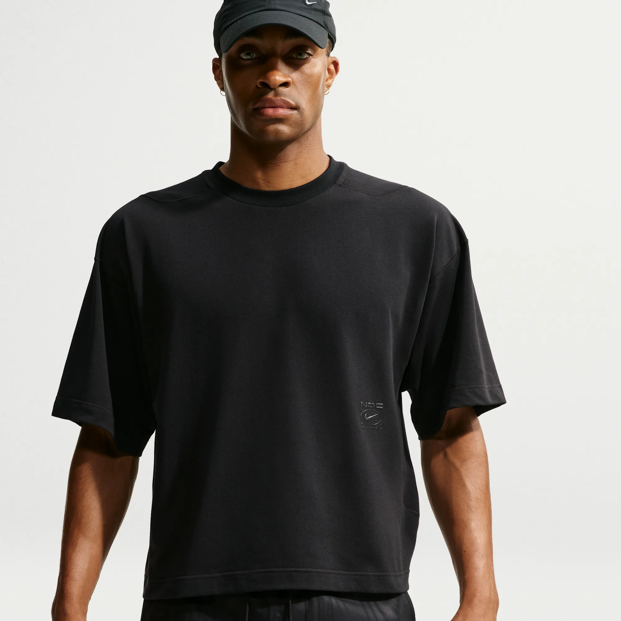 Nike N.A.C. Men's Dri-FIT Short-Sleeve Training Top - Black