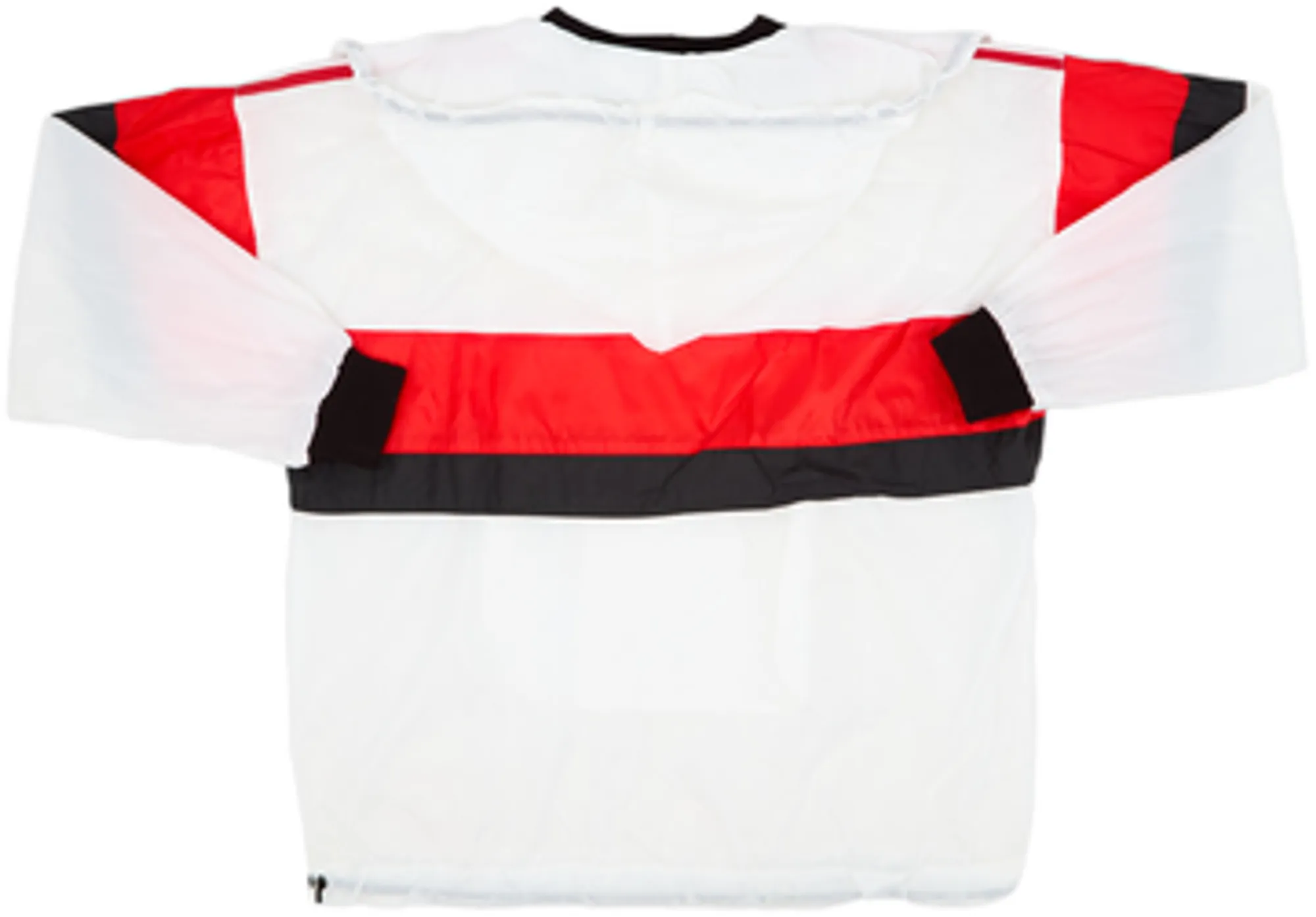 1990-92 AC Milan adidas Hooded Drill Top - 9/10 - (M)