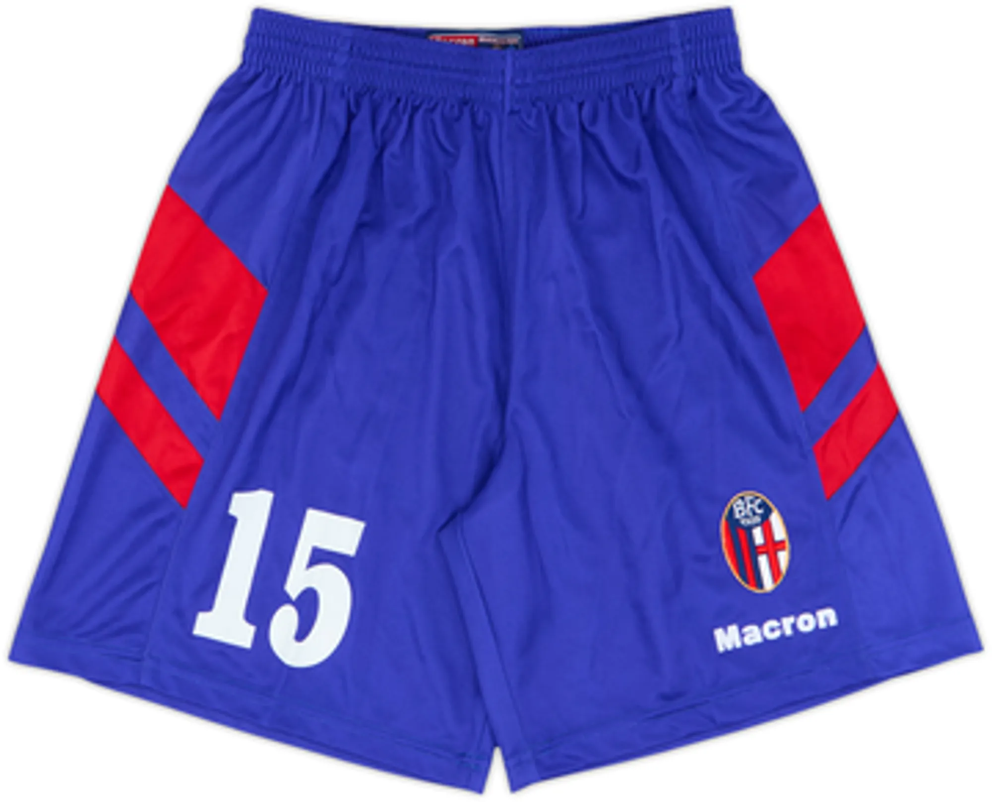 2001-02 Bologna Player Issue Home Shorts #15 - 9/10 - (L)