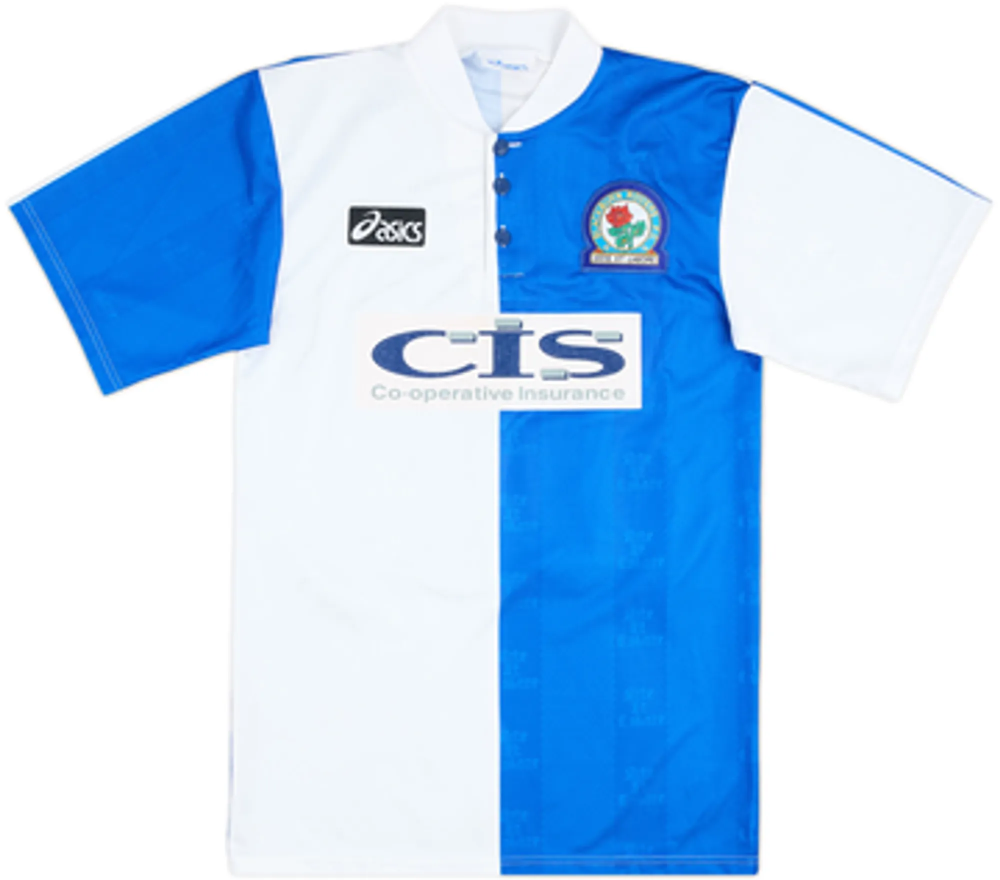 1996-98 Blackburn Home Shirt Duff #32 - 8/10 - (S)
