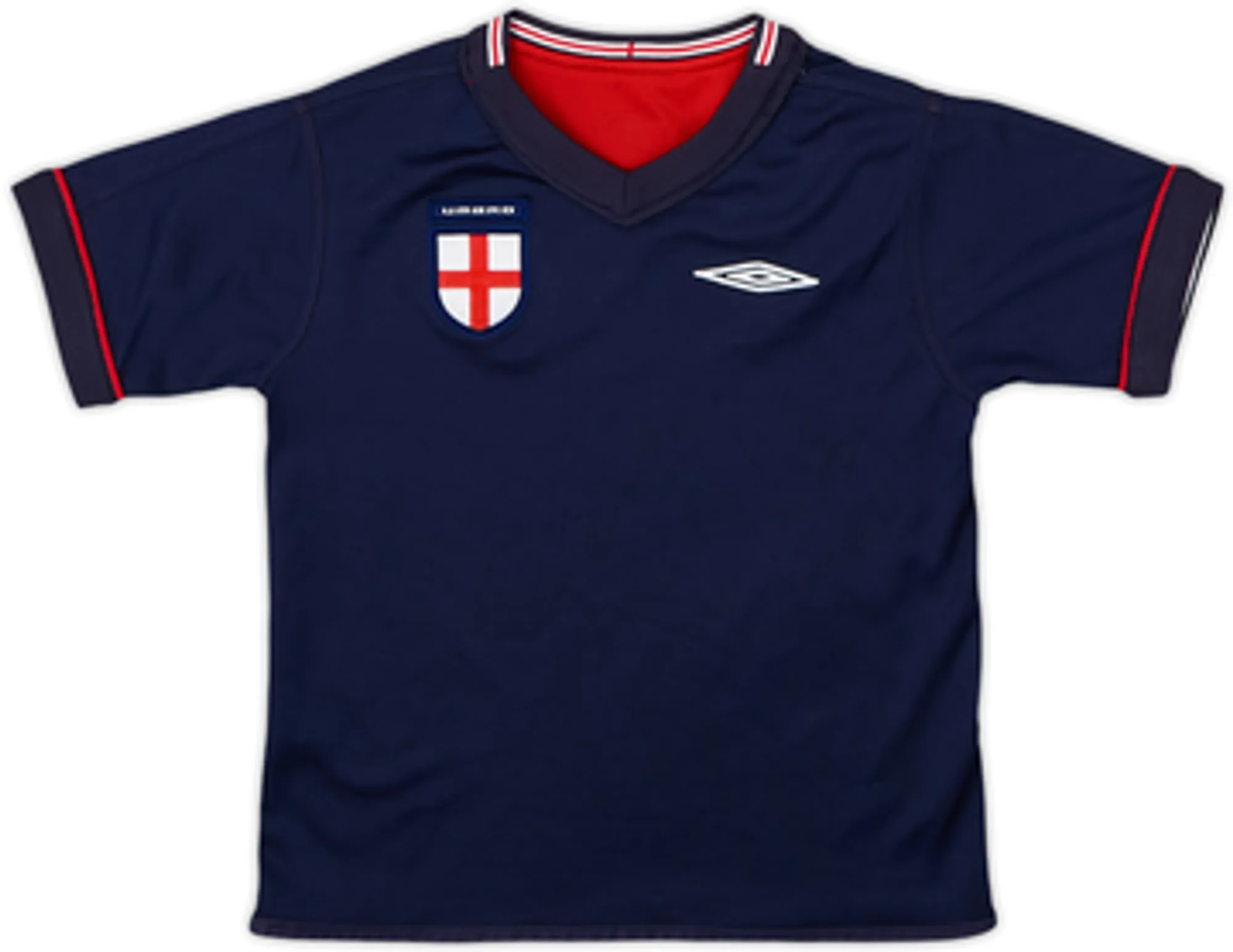 2002-04 England Away Shirt - 9/10 - (7-8 Years)