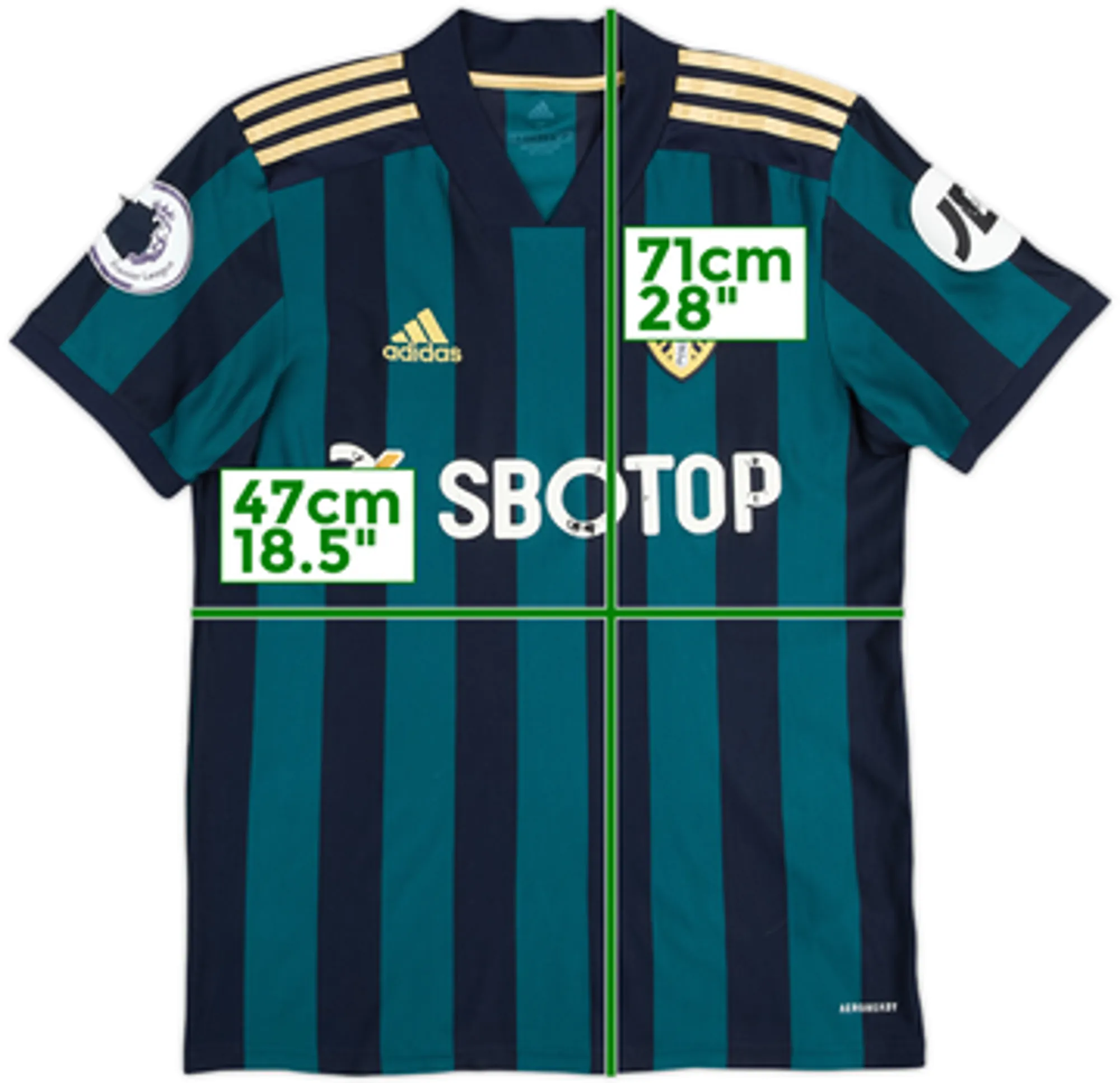 2020-21 Leeds United Away Shirt - 5/10 - (S)