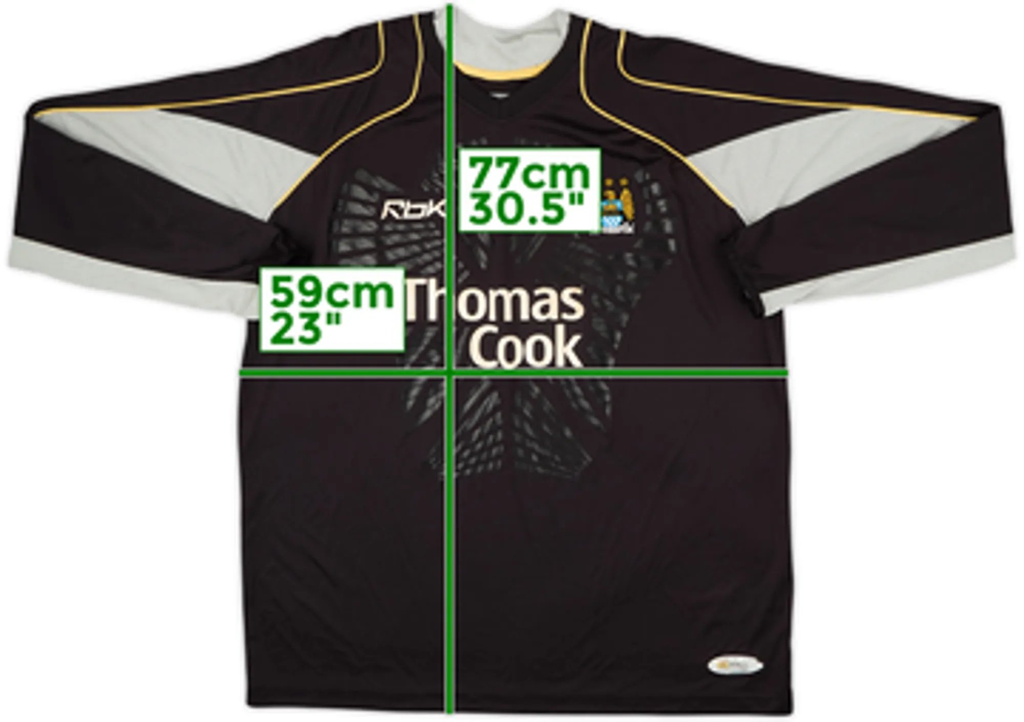 2006-07 Manchester City GK Shirt - 6/10 - (L)