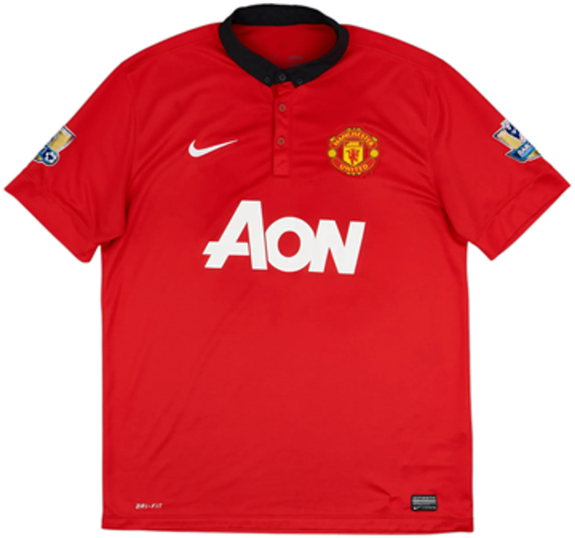 2013-14 Manchester United Home Shirt Kagawa #26 - 5/10 - (L